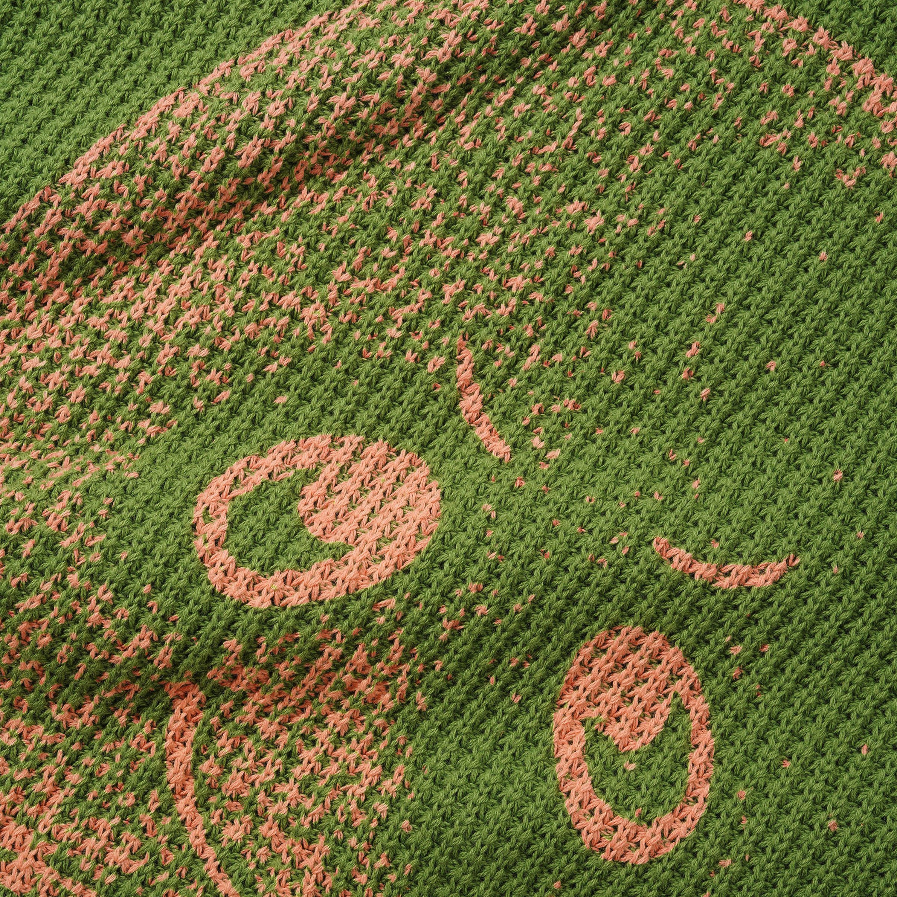 Butter Goods - Newcomer Reversible Knit Sweater - Grass