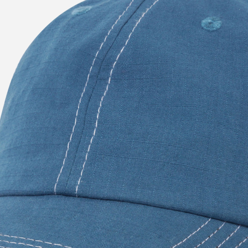 Butter Goods - Washed Ripstop 6 Panel Cap - Navy