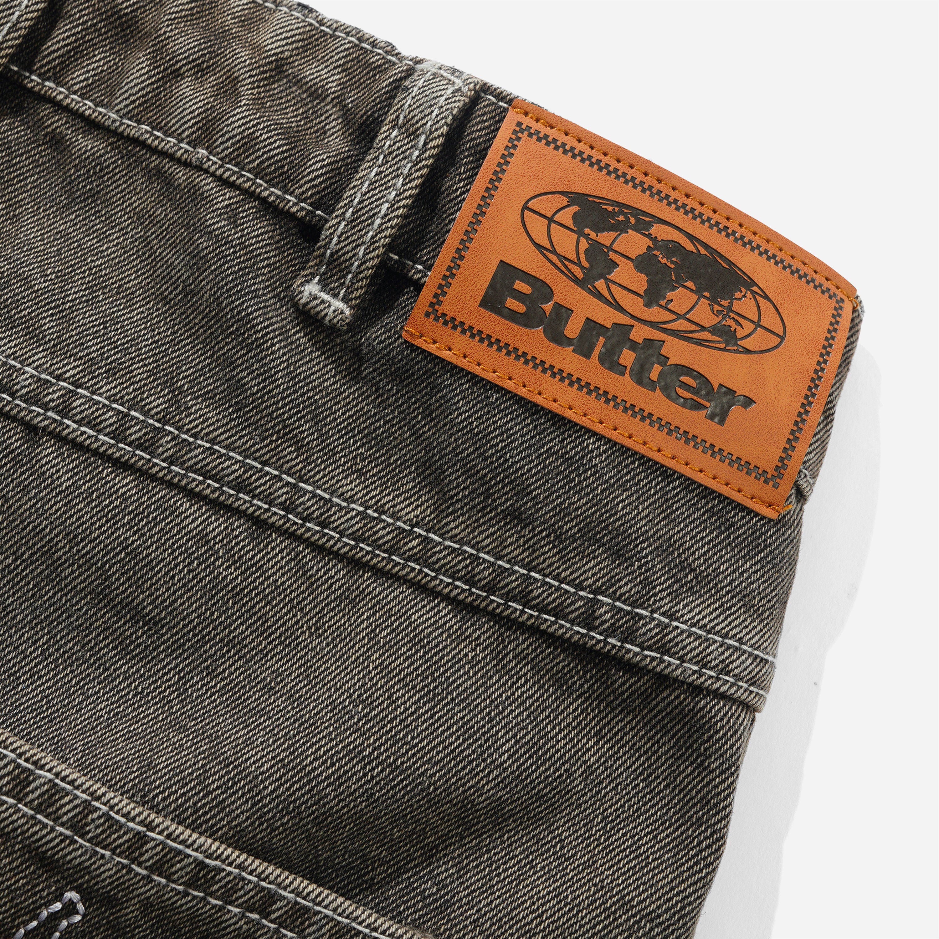 Butter Goods - Roach Denim Jeans (BAGGY) - Black Wash