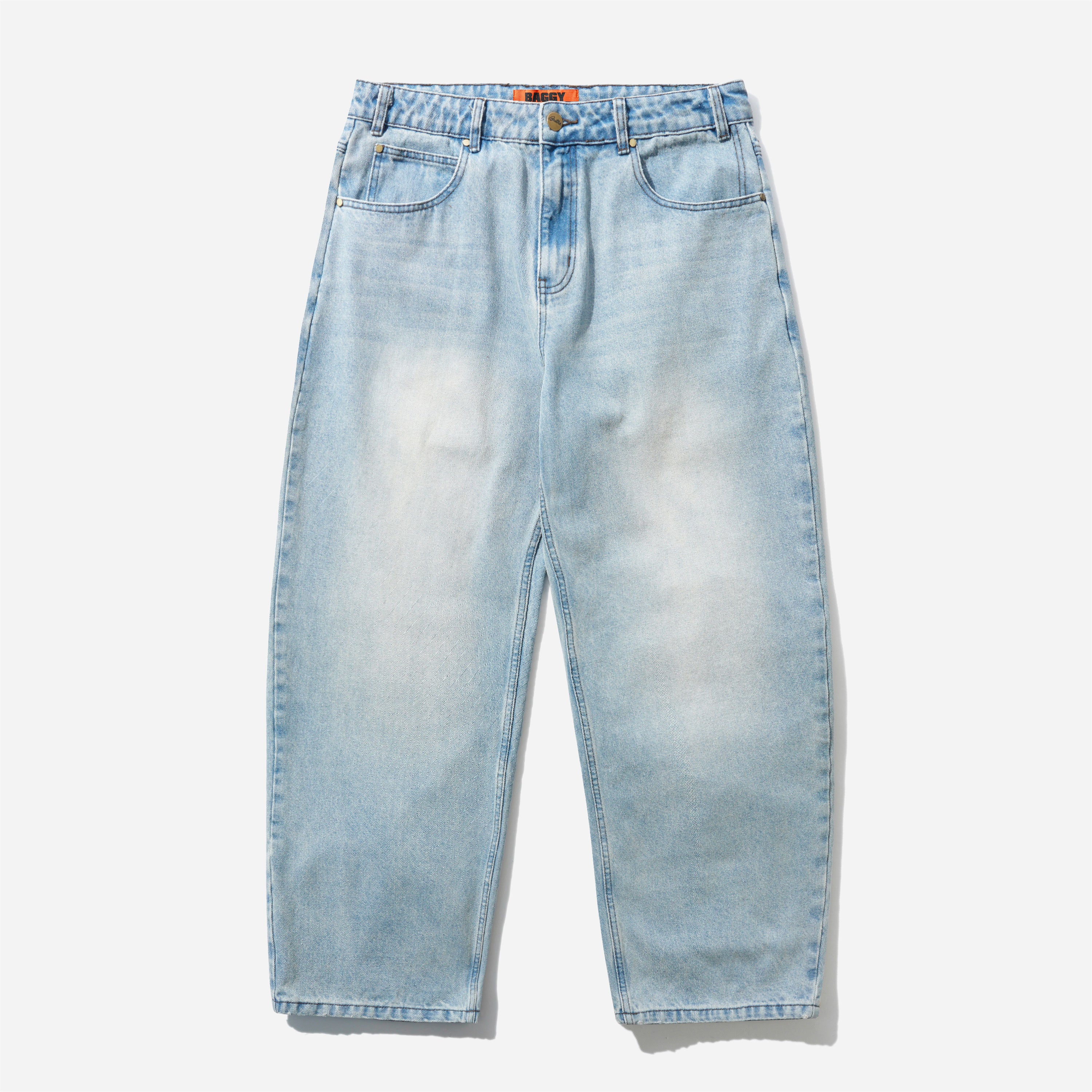 Butter Goods - Roach Denim Jeans (BAGGY) - Distressed Indigo