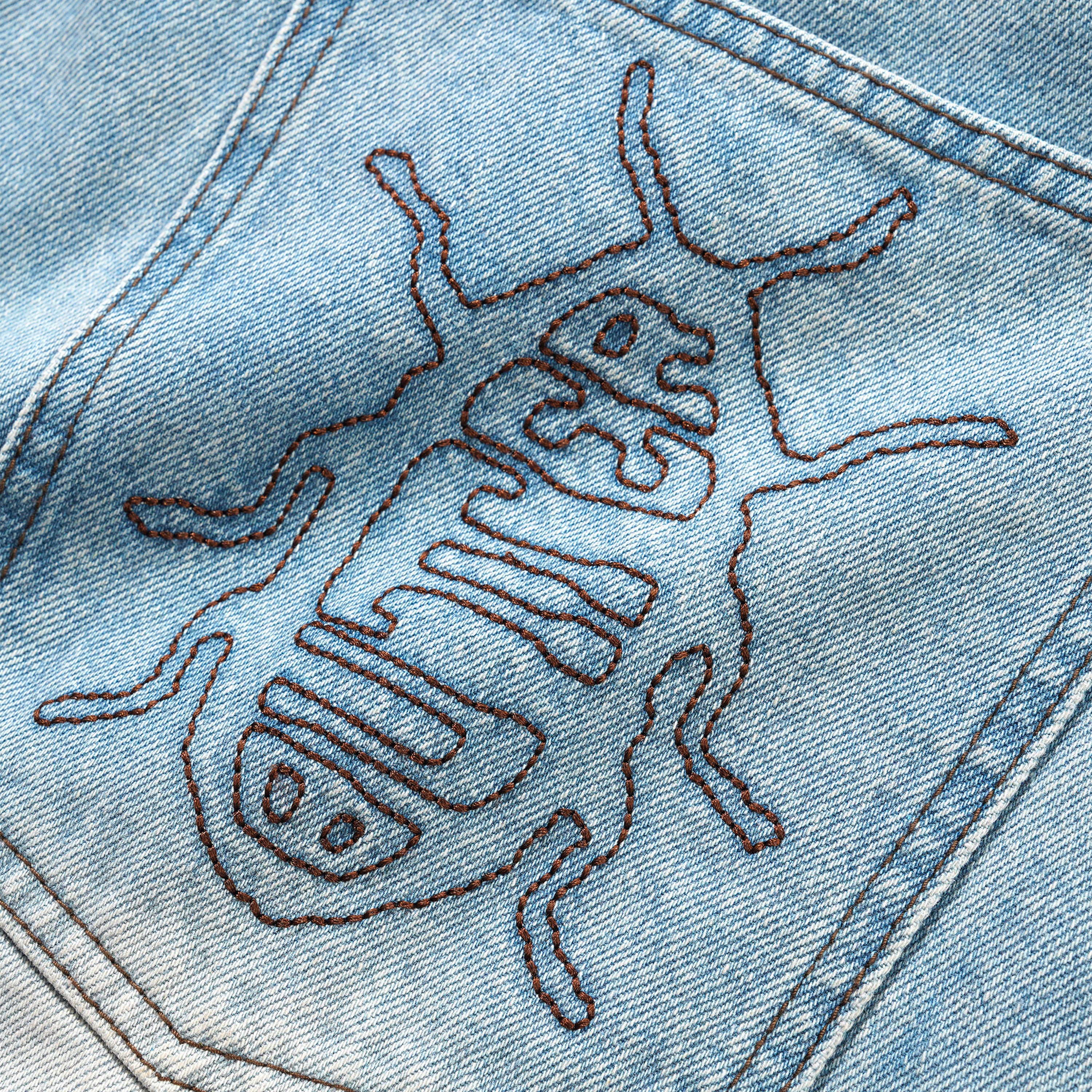 Butter Goods - Roach Denim Jeans (BAGGY) - Distressed Indigo