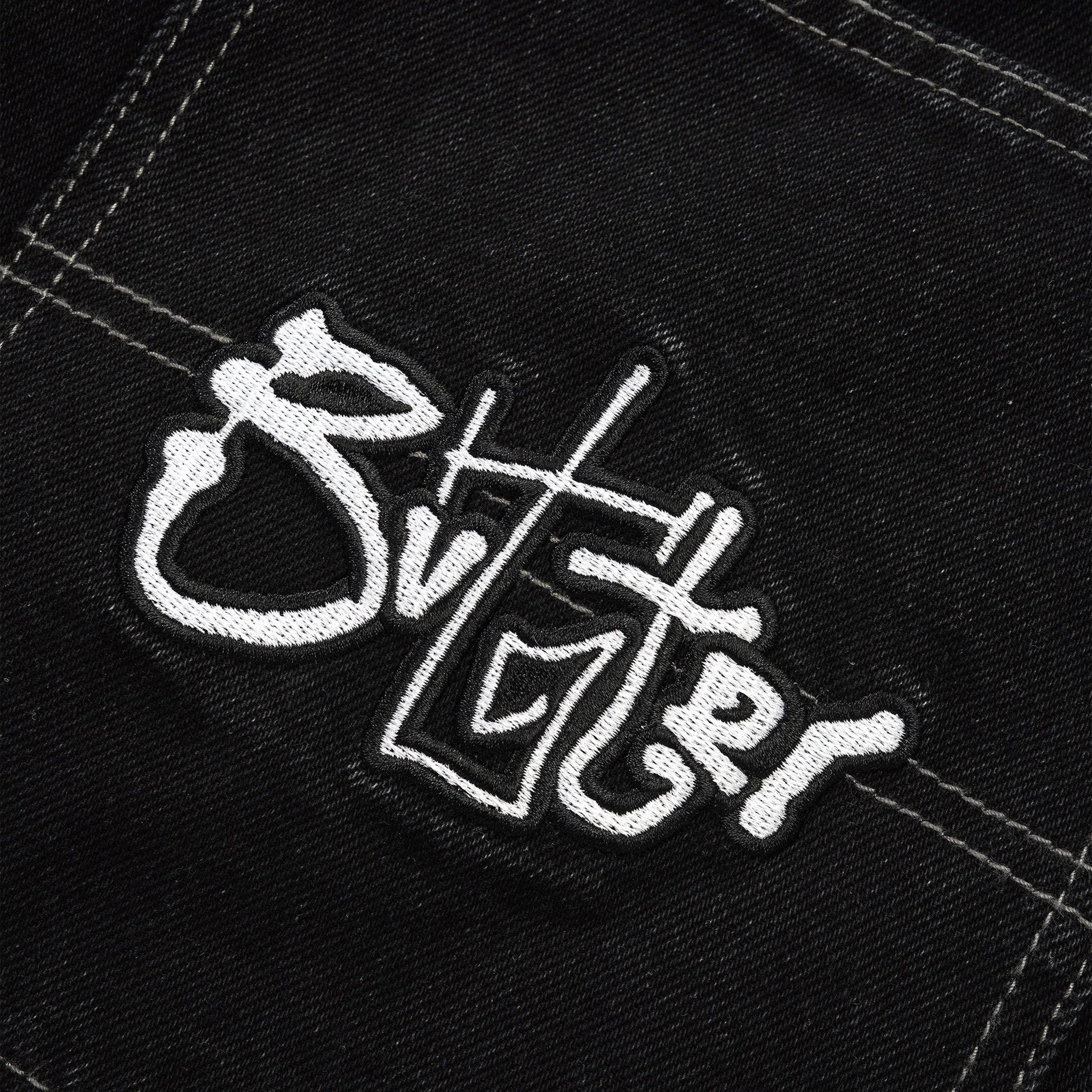 Butter Goods - Scribble Denim Shorts - Washed Black