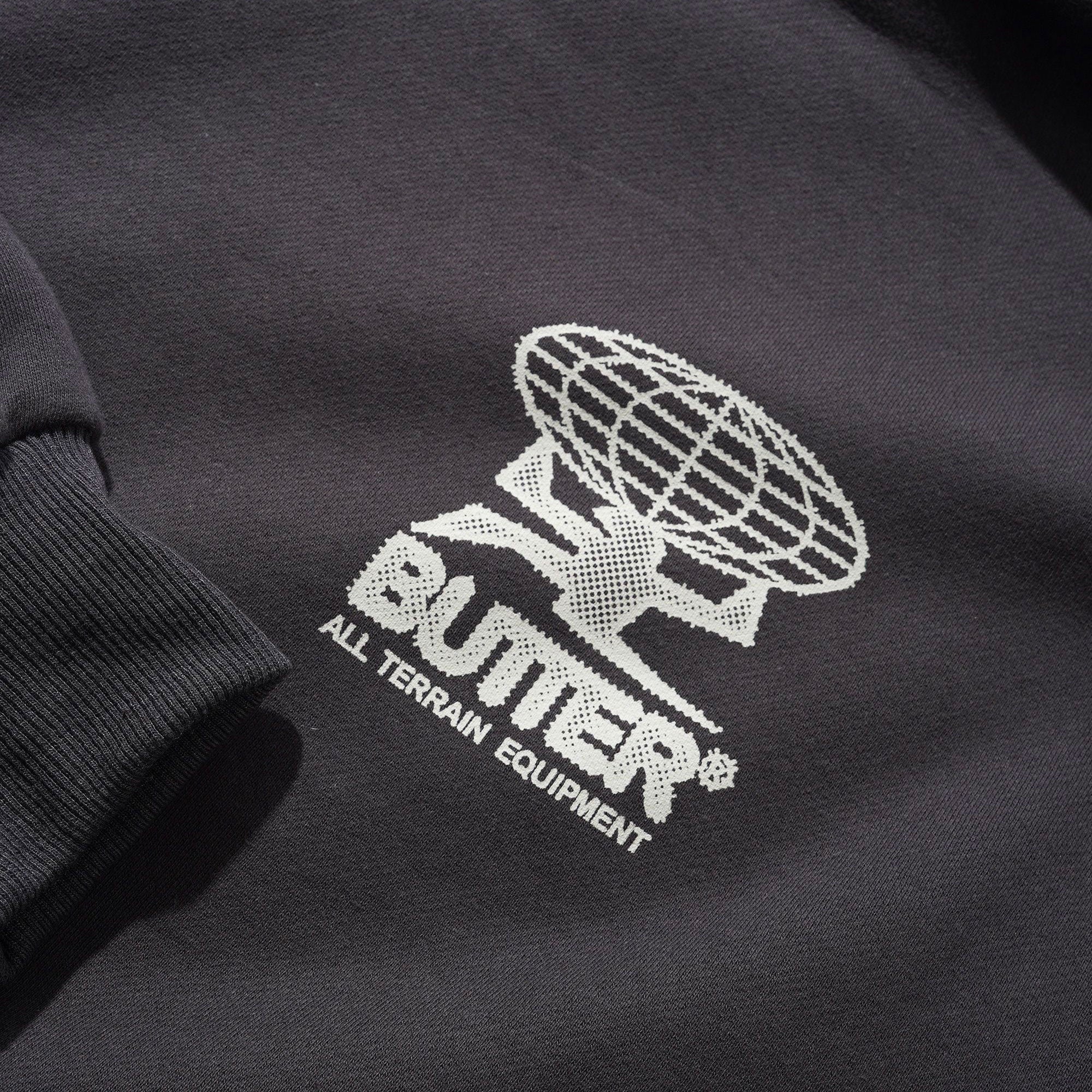 Butter Goods - Terrain Pullover Hood - Washed Black