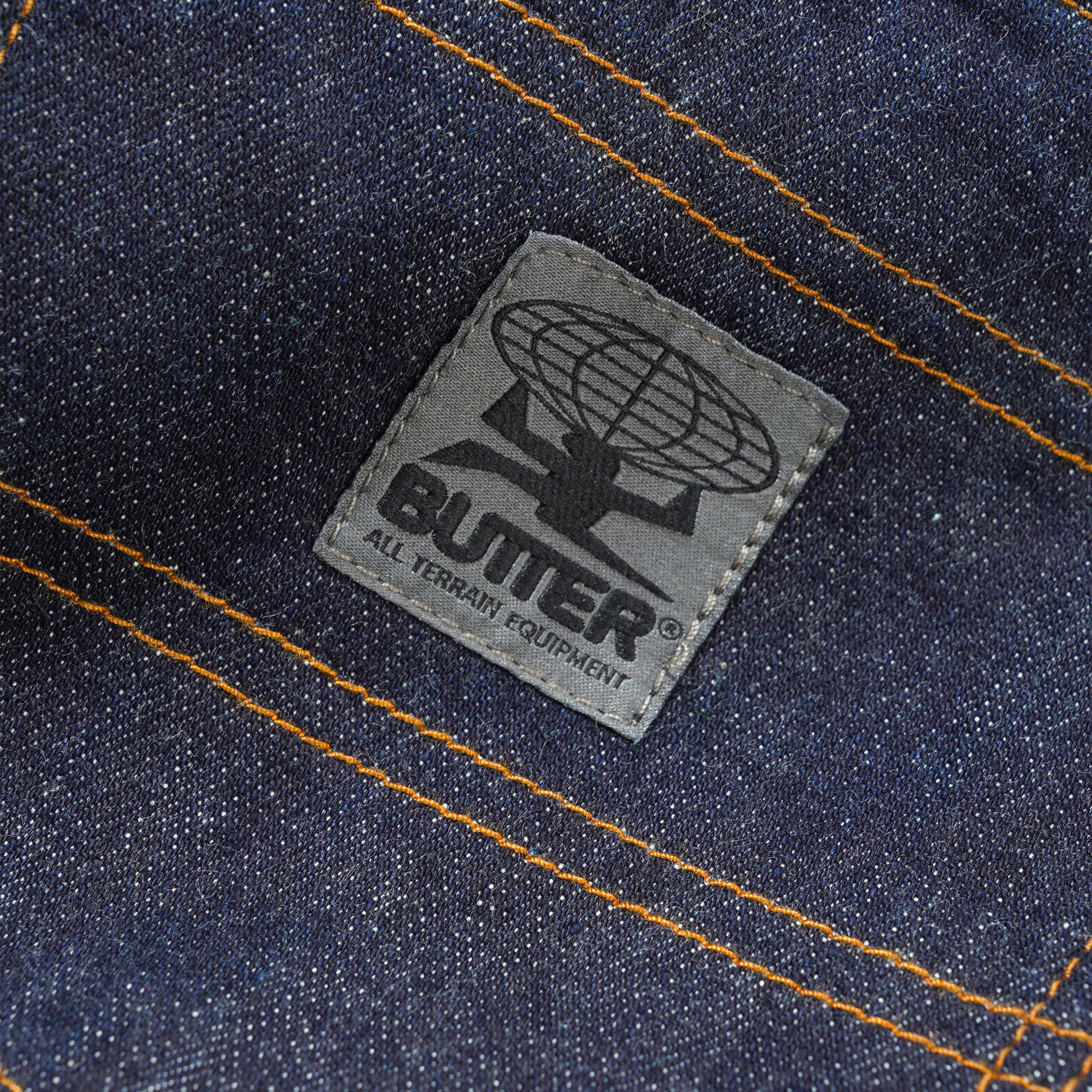 Butter Goods - Wide Cut Denim Jeans - Selvedge Blue