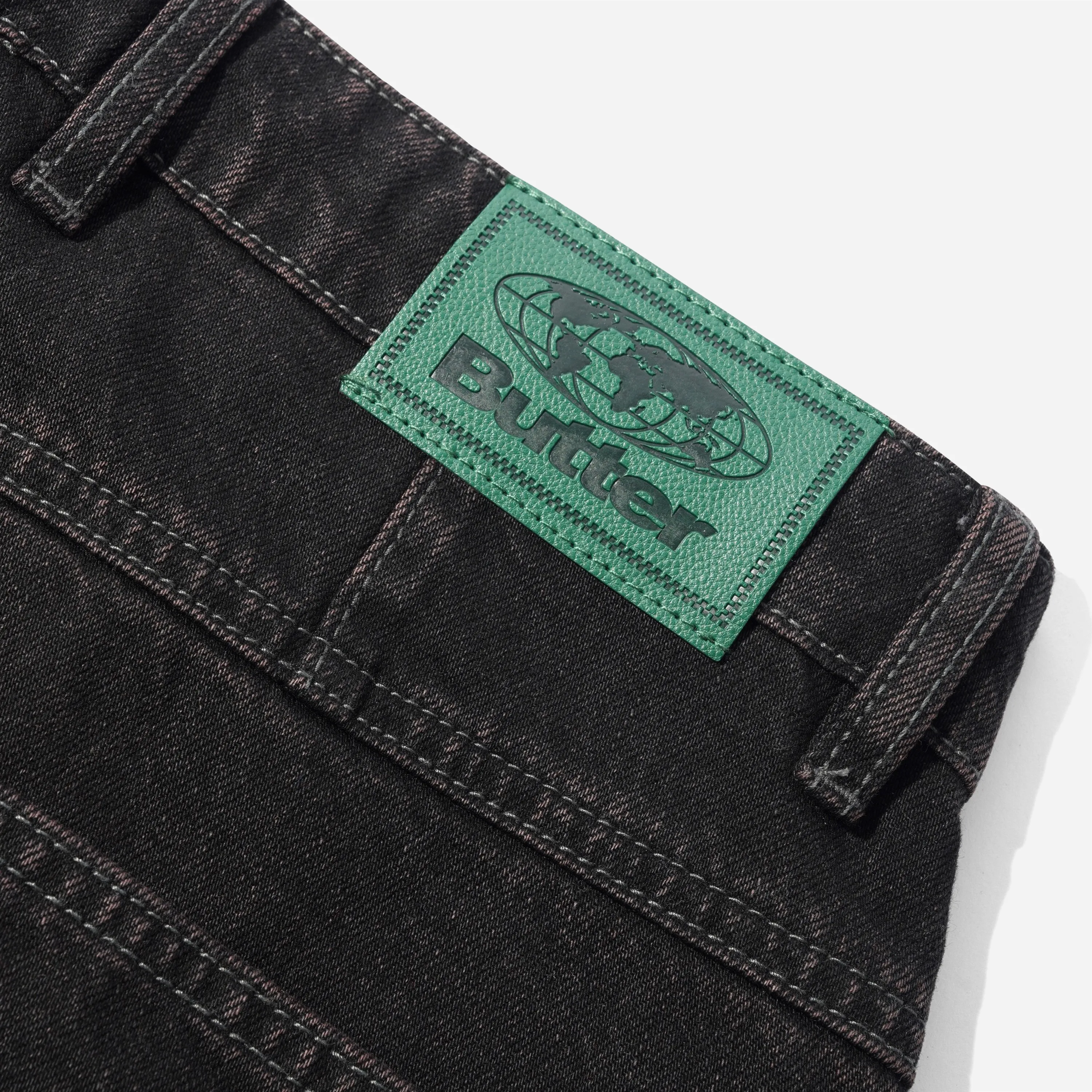 Jean Large Butter Goods - Wide Cut Denim Jeans Tinted Black