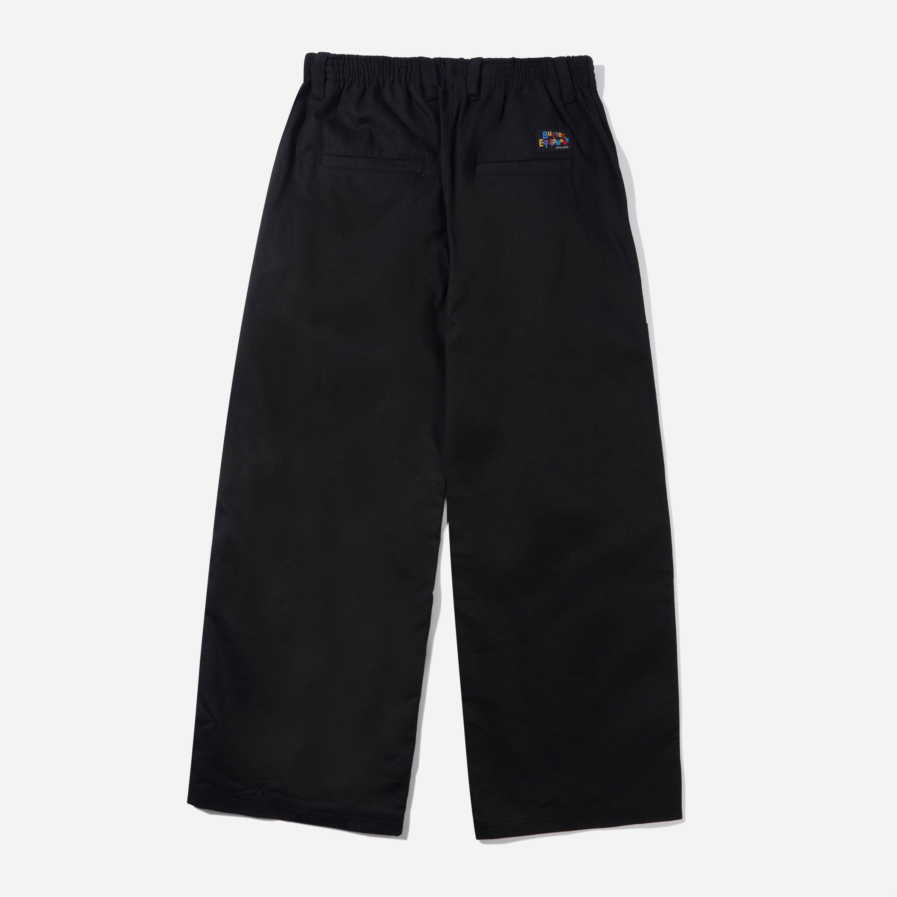 Butter Goods - Wide Leg Pants - Black