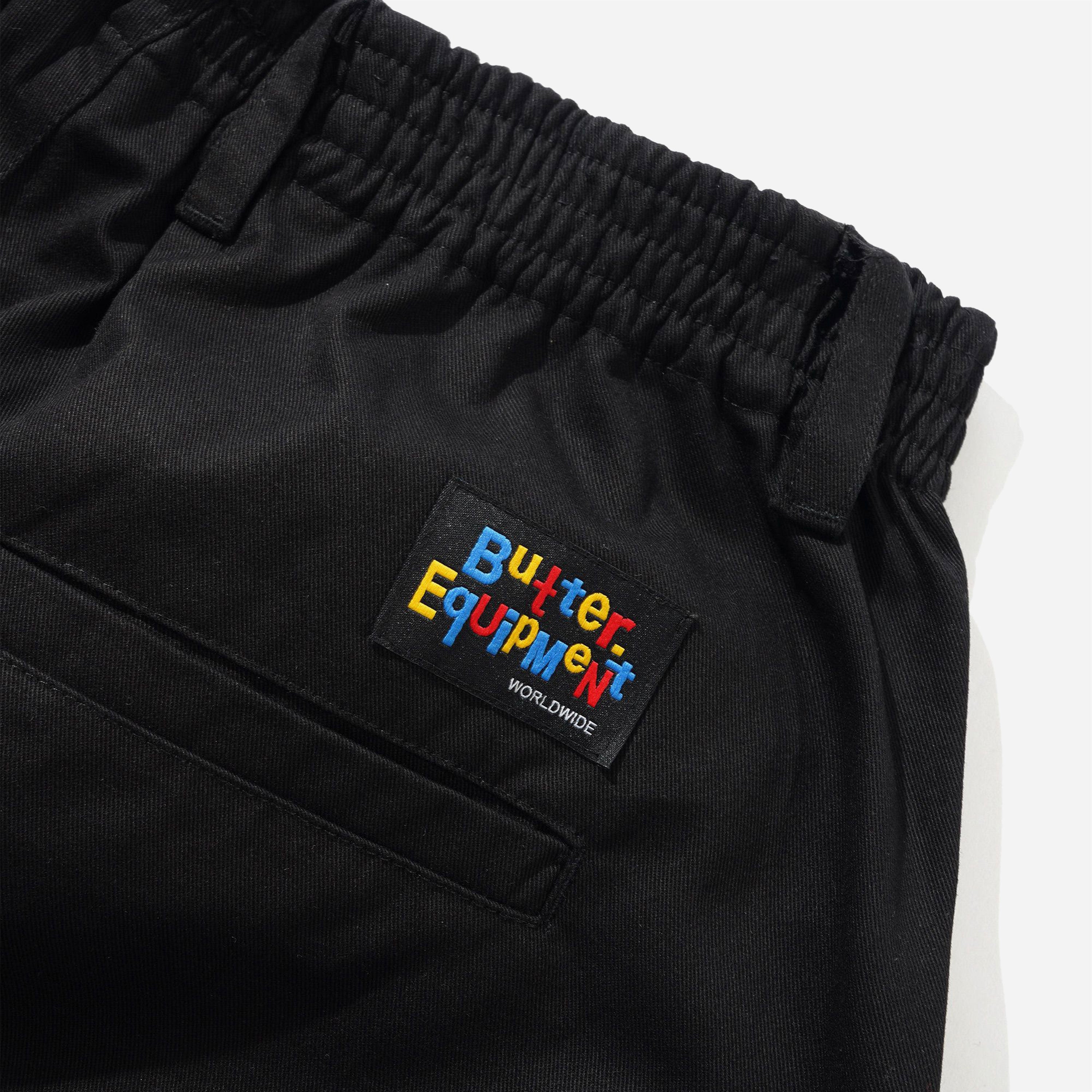 Butter Goods - Wide Leg Pants - Black