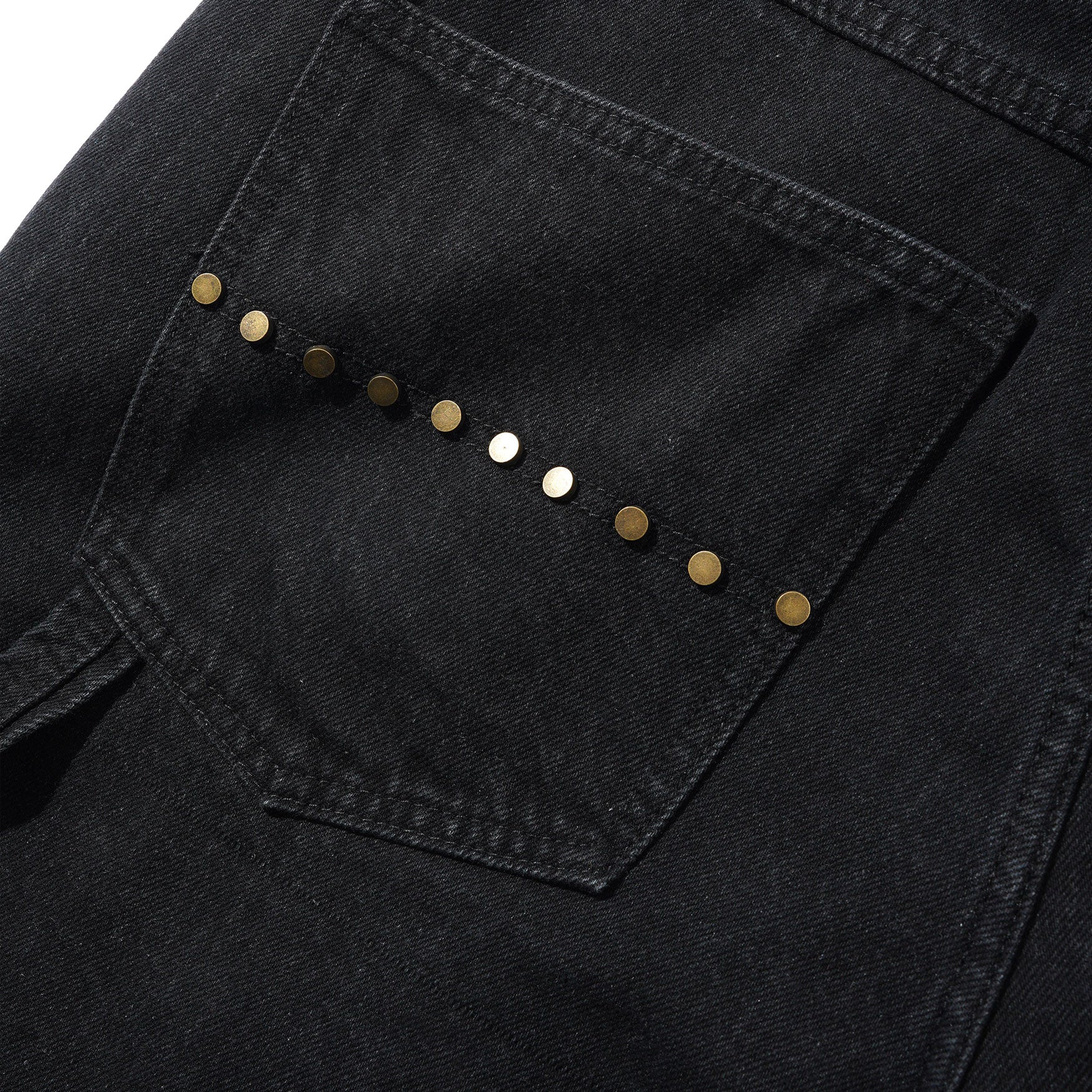 BUTTER GOODS - Rivet Denim Shorts - Washed Black