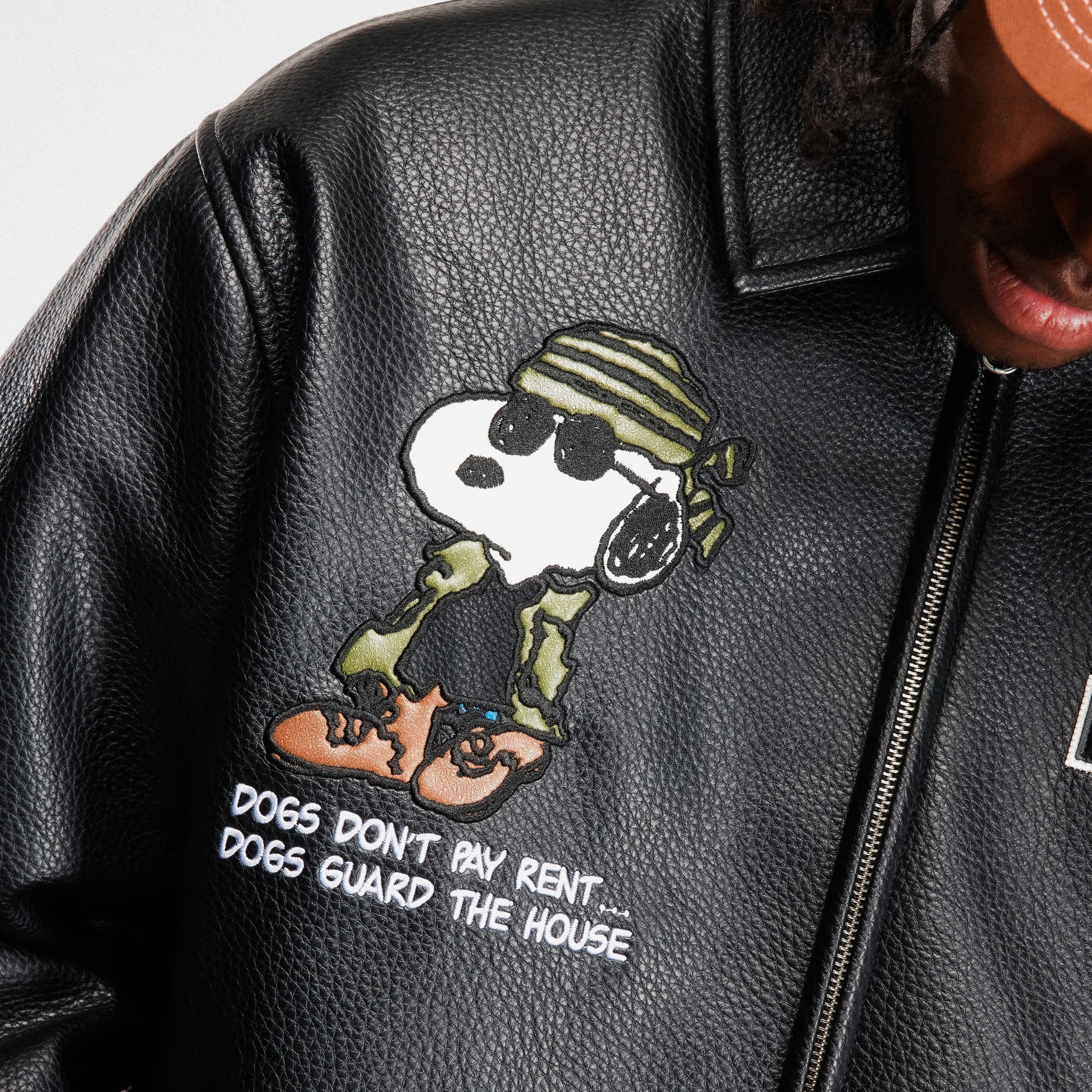 Butter Goods x Peanuts - Guard Dog Jacket - Black