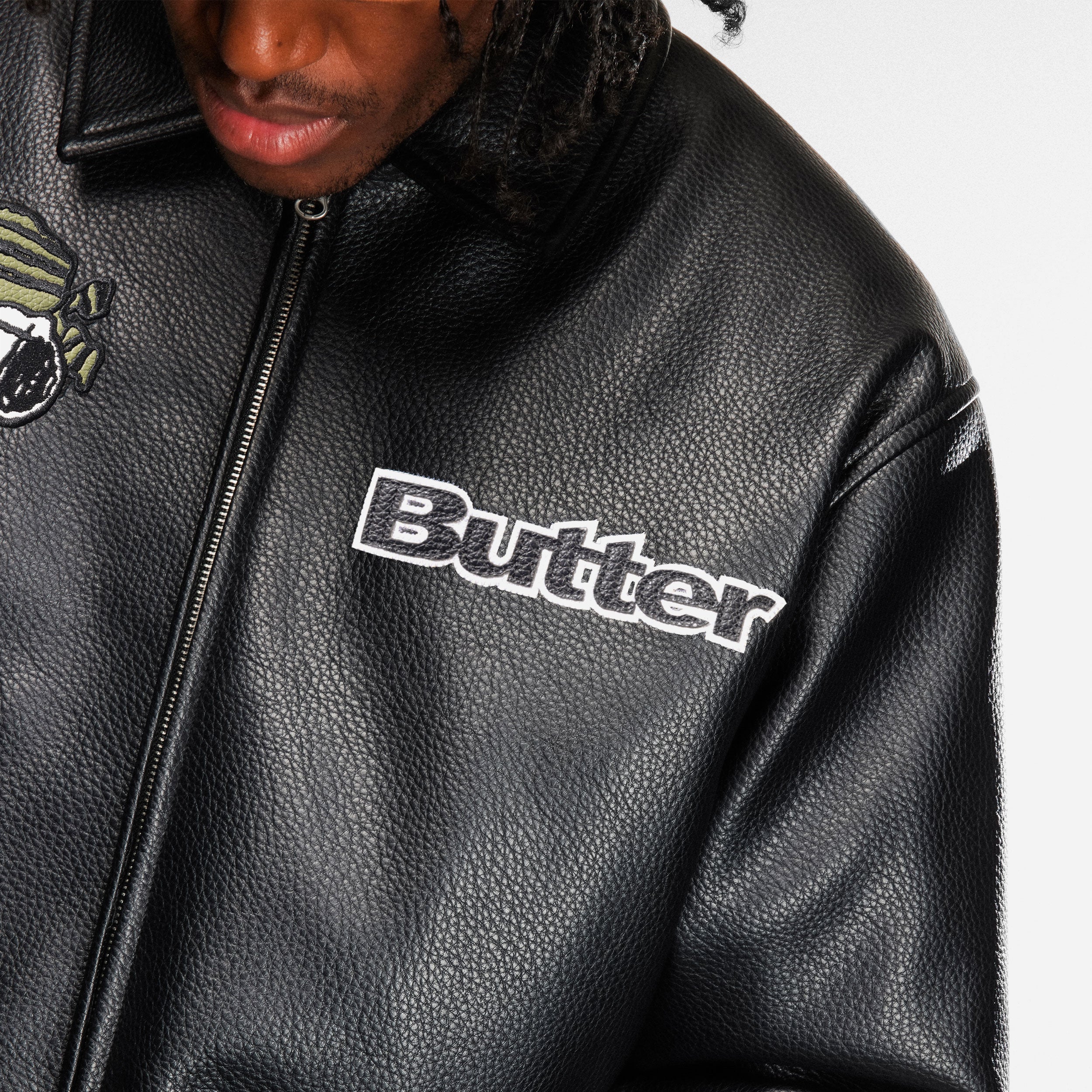 Butter Goods x Peanuts - Guard Dog Jacket - Black
