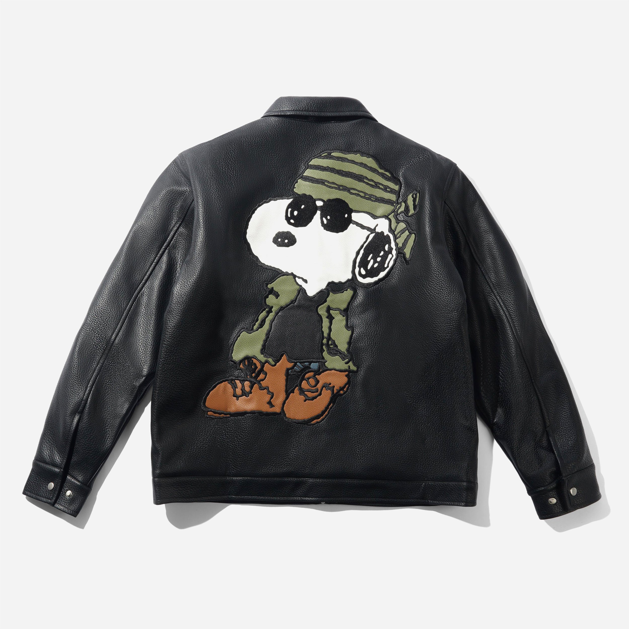 Butter Goods x Peanuts - Guard Dog Jacket - Black