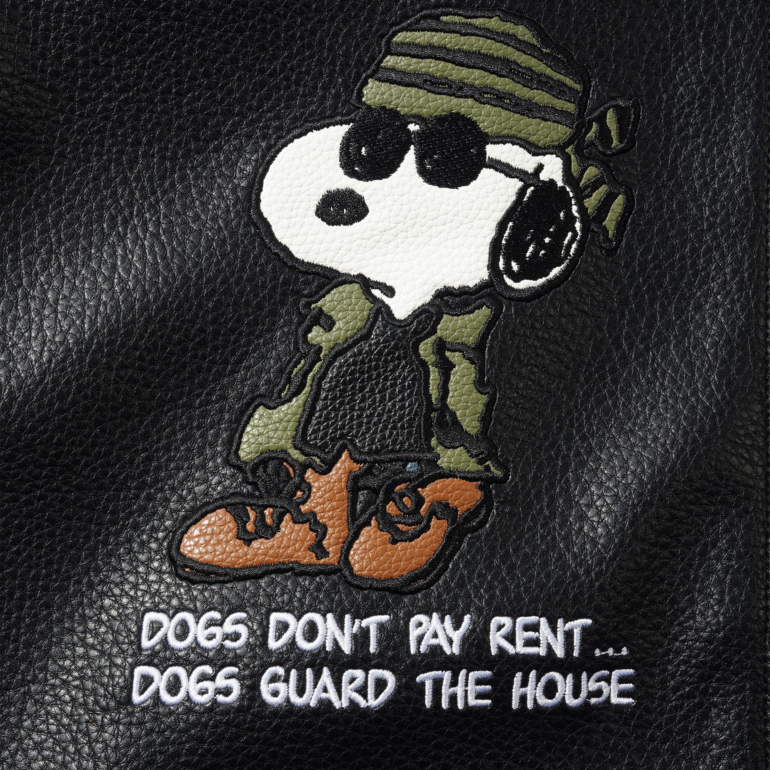 Butter Goods x Peanuts - Guard Dog Jacket - Black