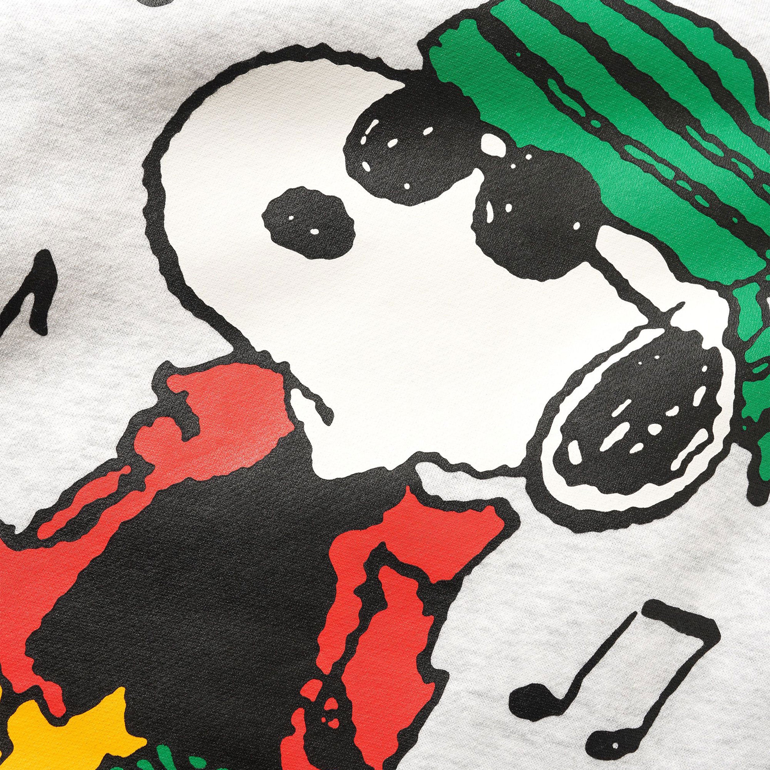 Butter Goods x Peanuts - Music Crewneck - Ash