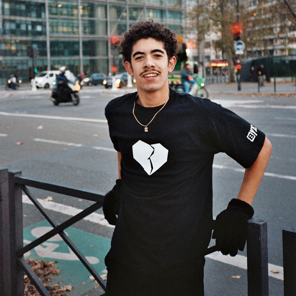 BYE JEREMY - HEARTBROKEN TEE - Black