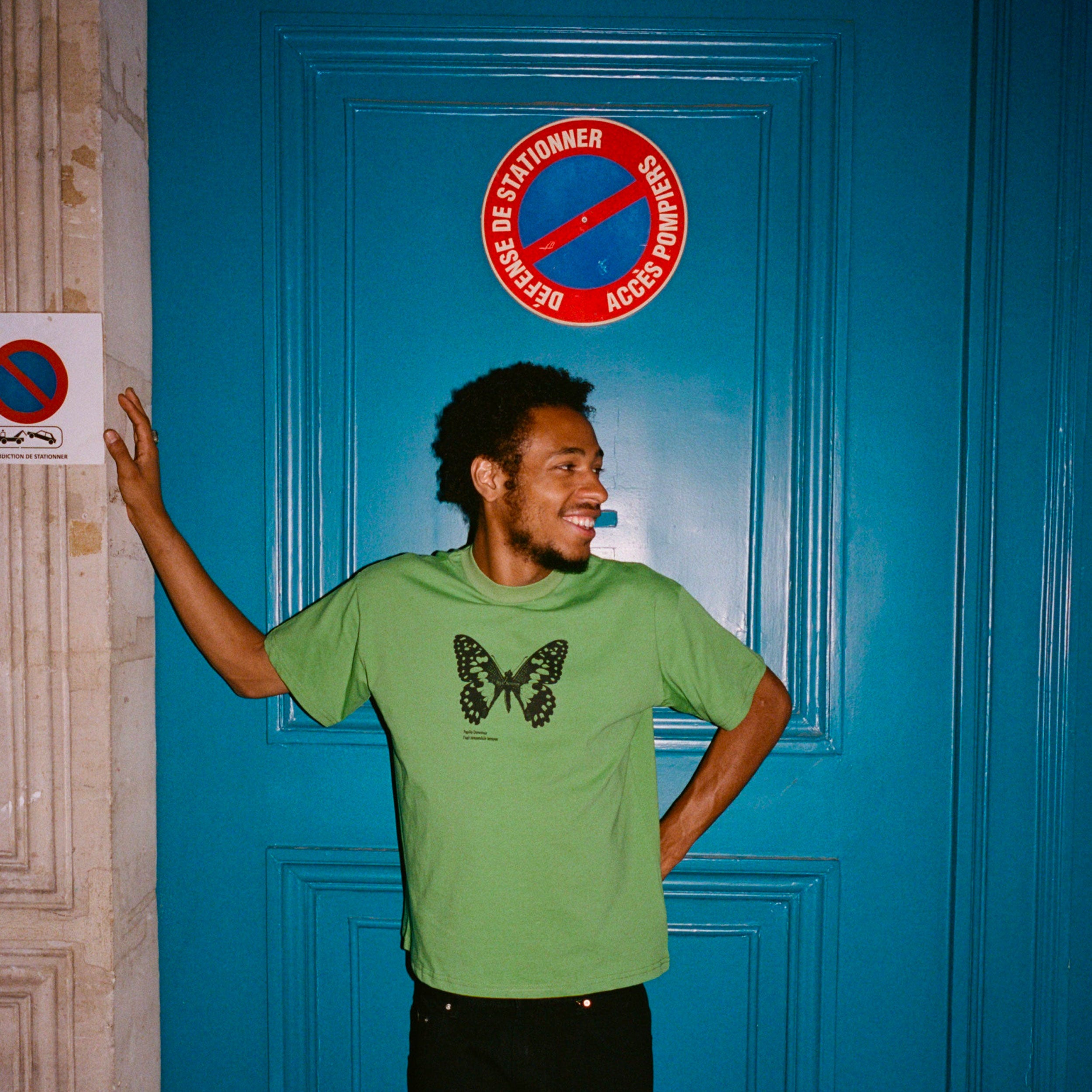 Bye Jeremy - Butterfly Tee - Green