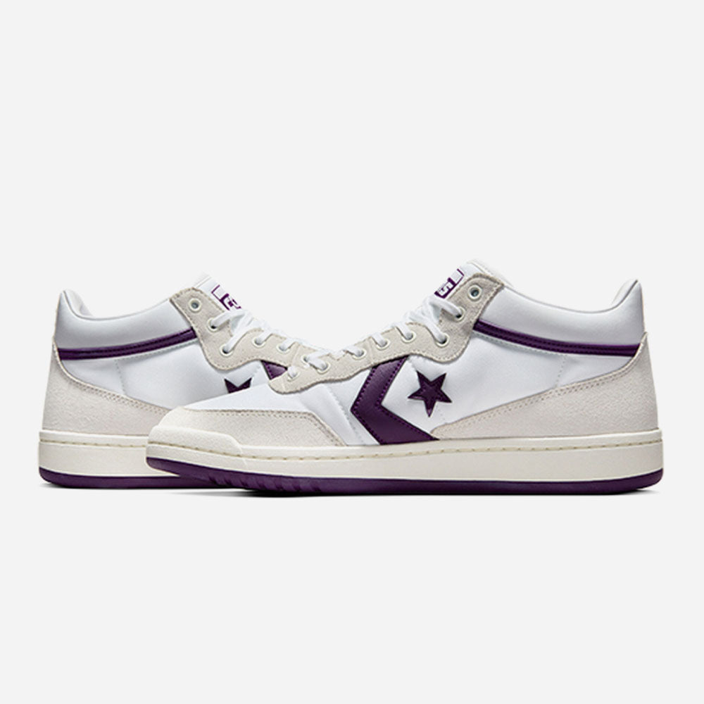 CONS - FASTBREAK PRO MID - White - Vaporous Gray - Purple