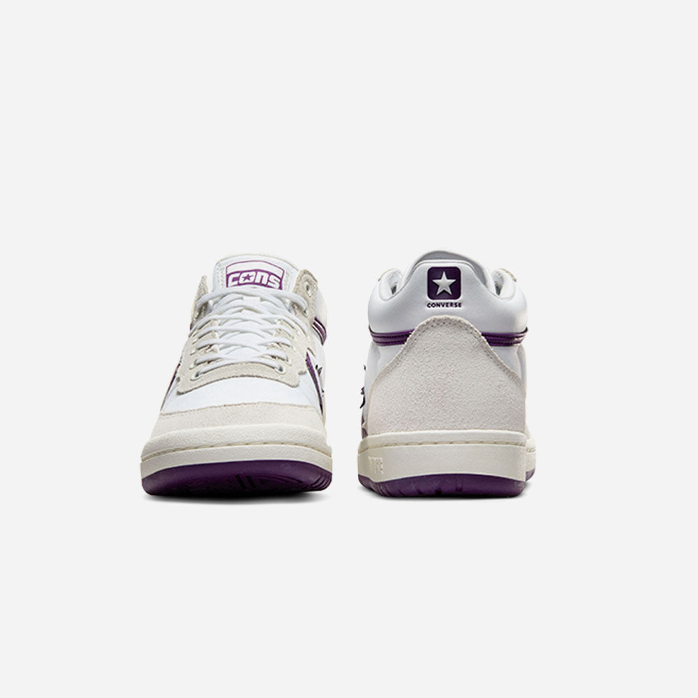 CONS - FASTBREAK PRO MID - White - Vaporous Gray - Purple