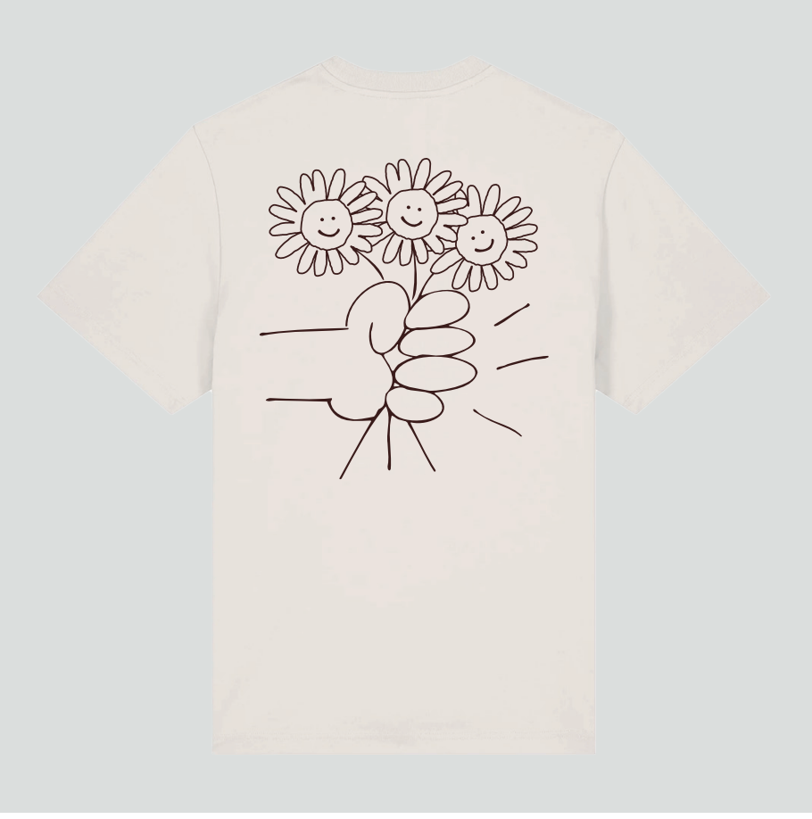 Onze Metres Carres - Bouquet Tshirt - Off White