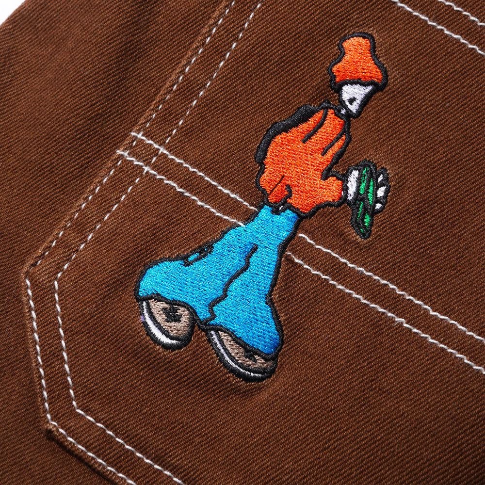 Cash only - Aleka Cargo Jeans - Brown