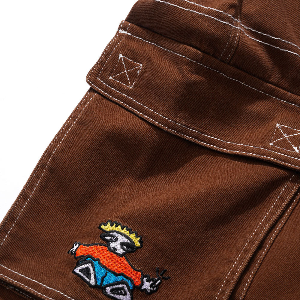 Cash only - Aleka Cargo Jeans - Brown