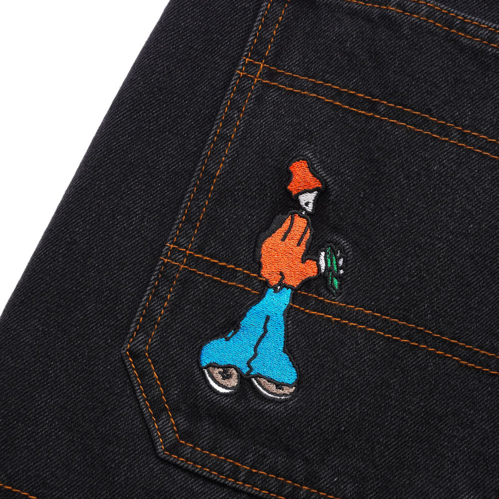 Cash only - Aleka Cargo Jeans - Faded Black