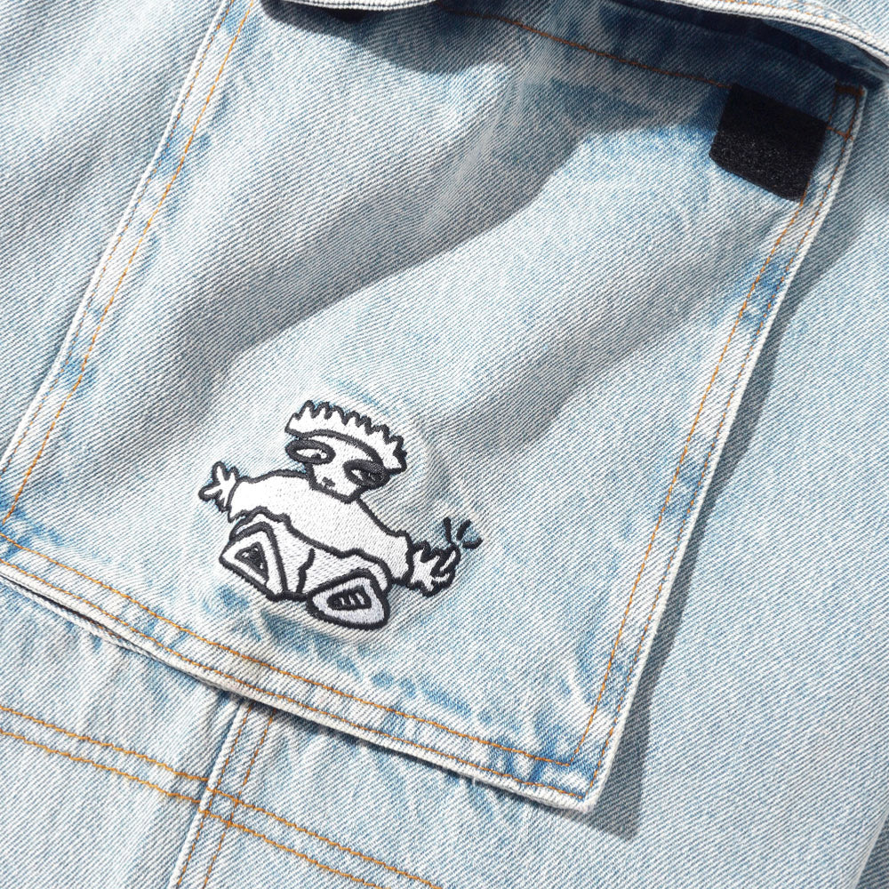 Cash only - Aleka Cargo Jeans - Light Wash