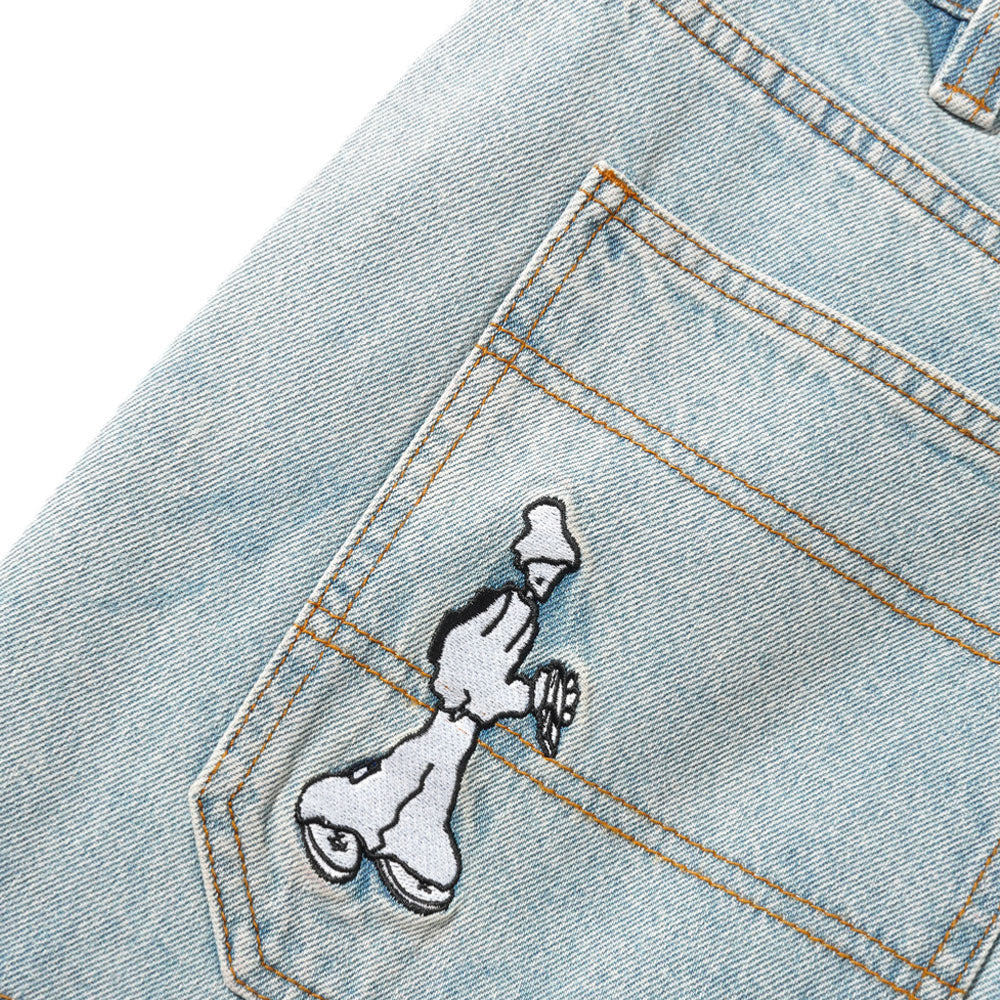 Cash only - Aleka Cargo Jeans - Light Wash