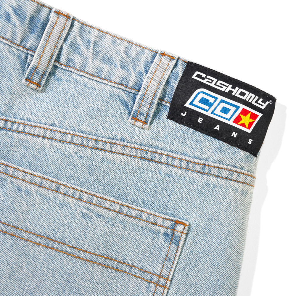Cash only - Aleka Cargo Jeans - Light Wash