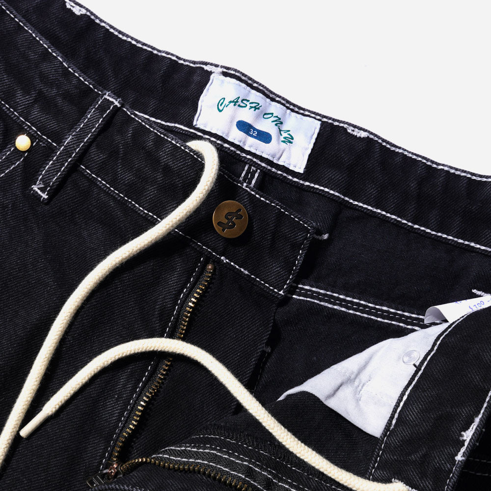 Cash only - All Star Baggy Denim Jeans - Black