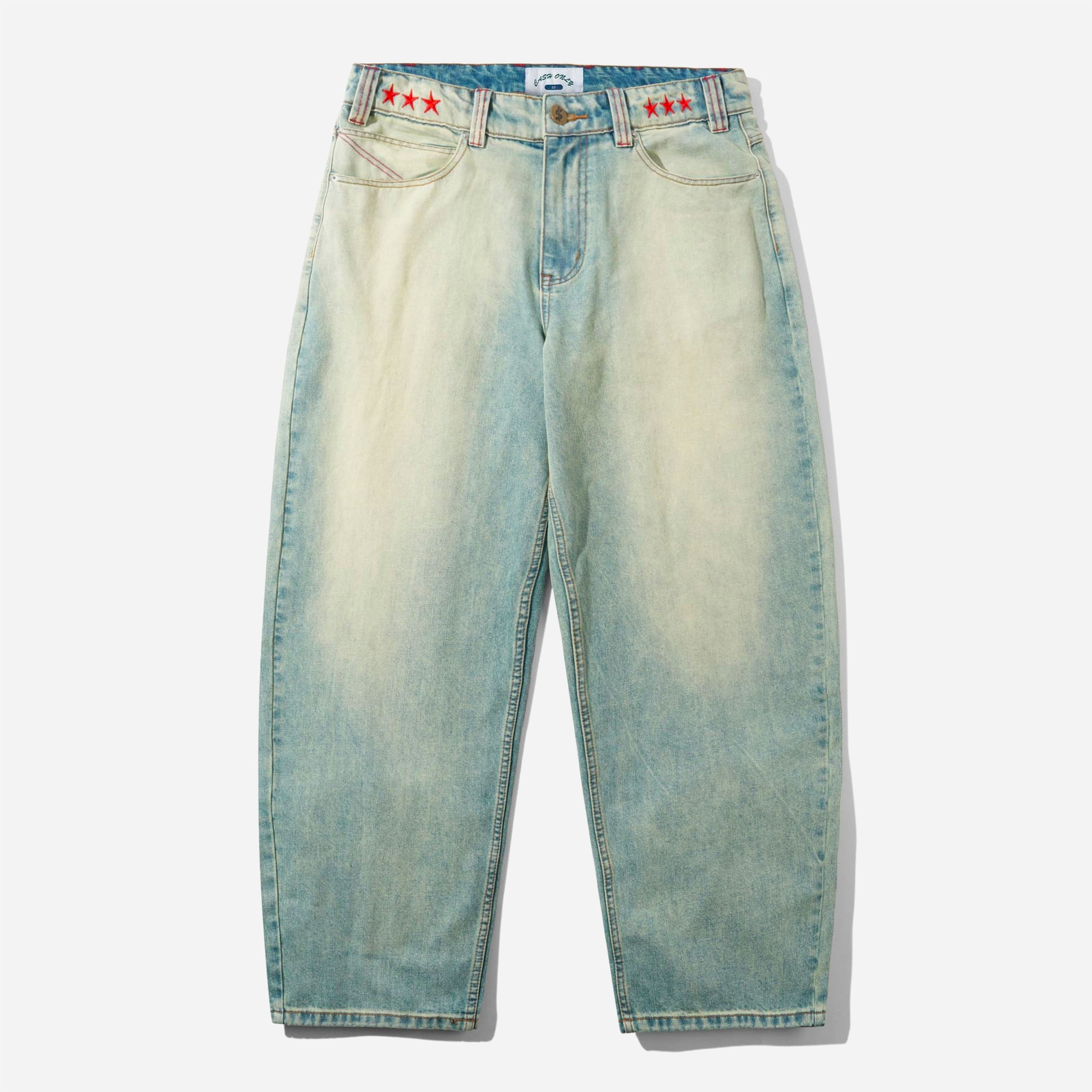 Cash Only - Stars Denim Jeans - Sun Fade Wash