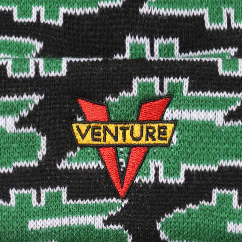CASH ONLY x VENTURE - DOLLAR SIGN BEANIE - Black Green