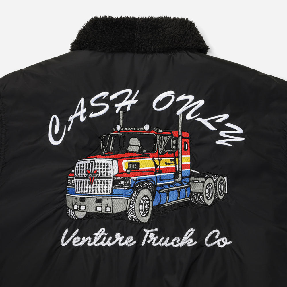 Cash only x Venture - Trucker Jacket - Black