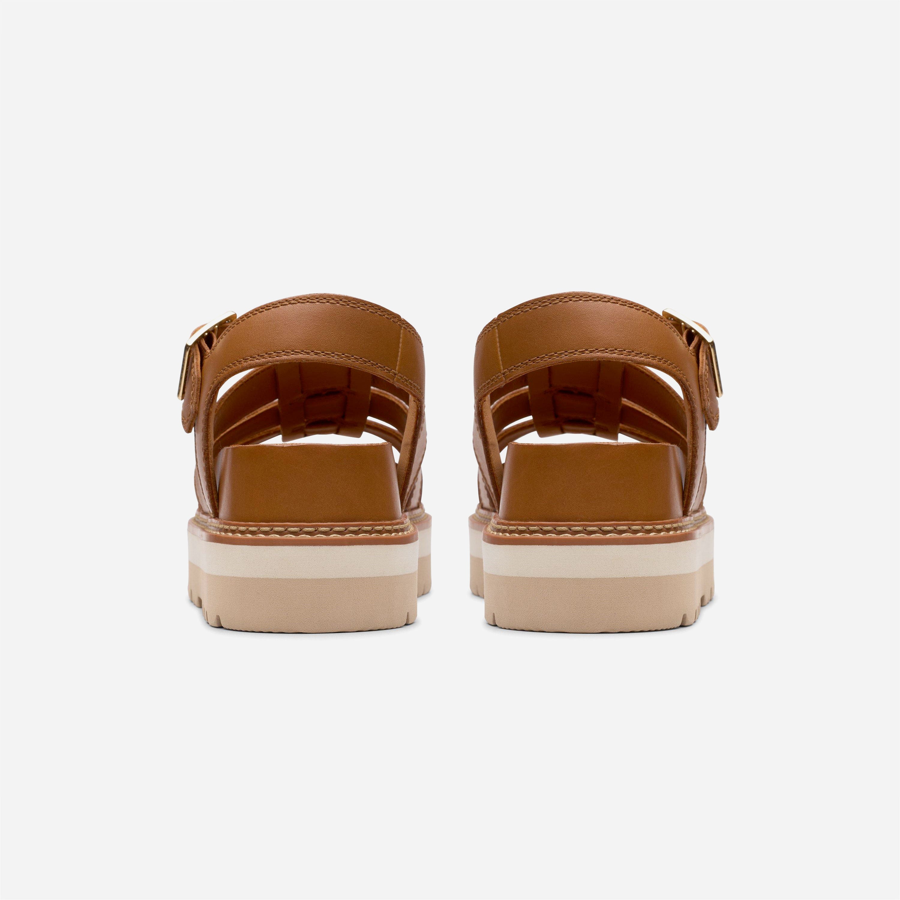Clarks - Orianna Twist - Tan Leather
