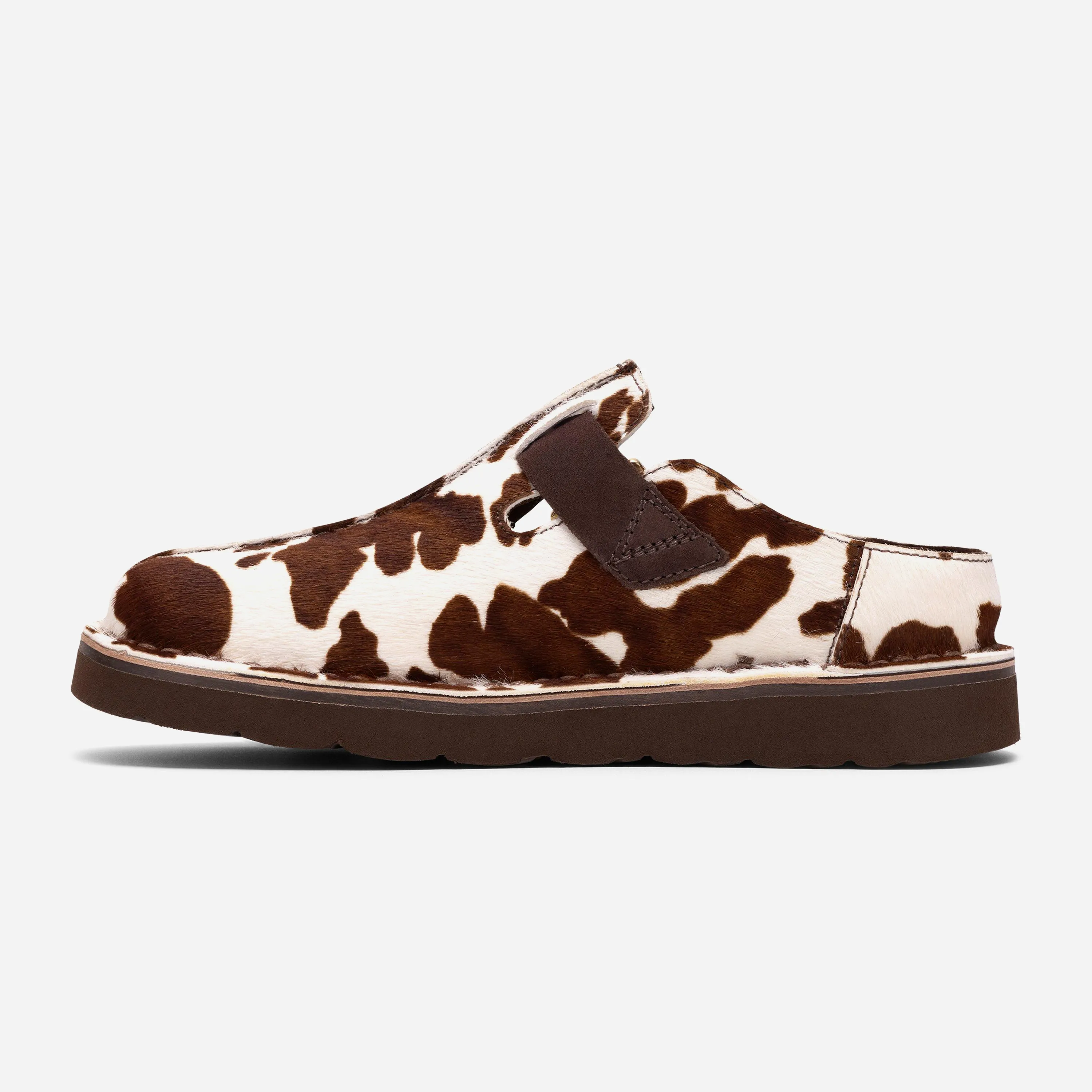 Mules Clarks Originals - Solsbury Mule Cow Print