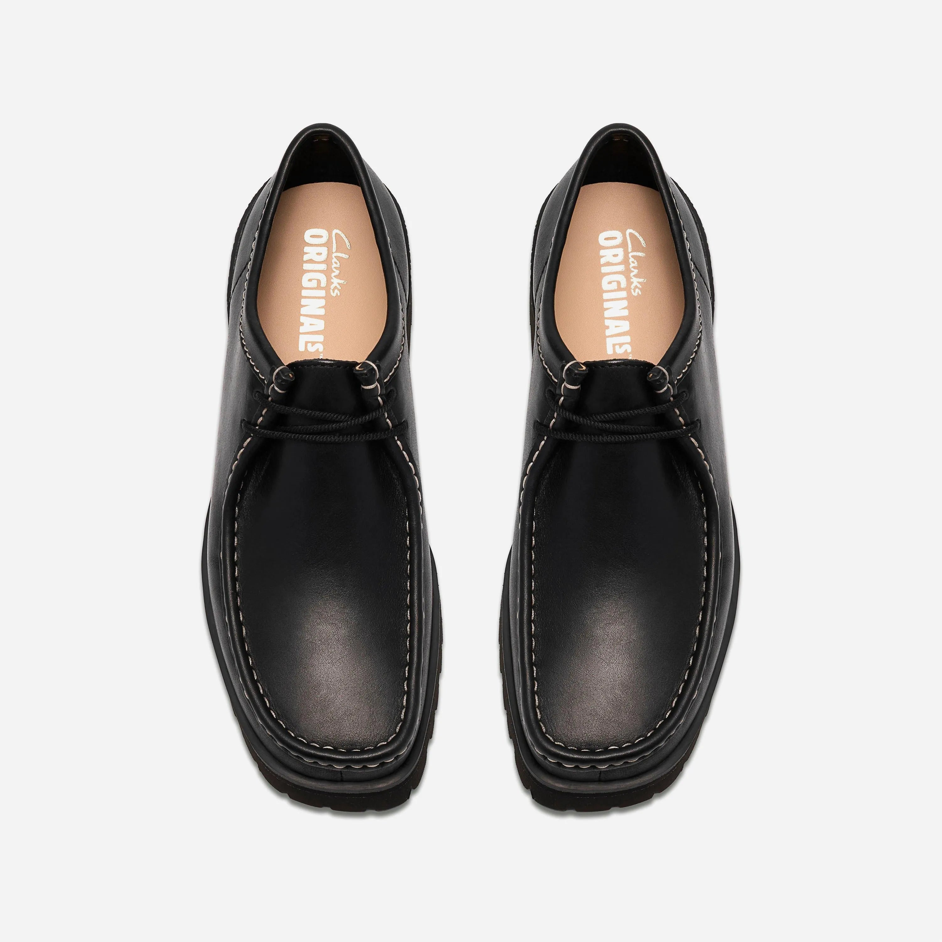 Chaussures Clarks Originals Walla Yukoner - Black Leather