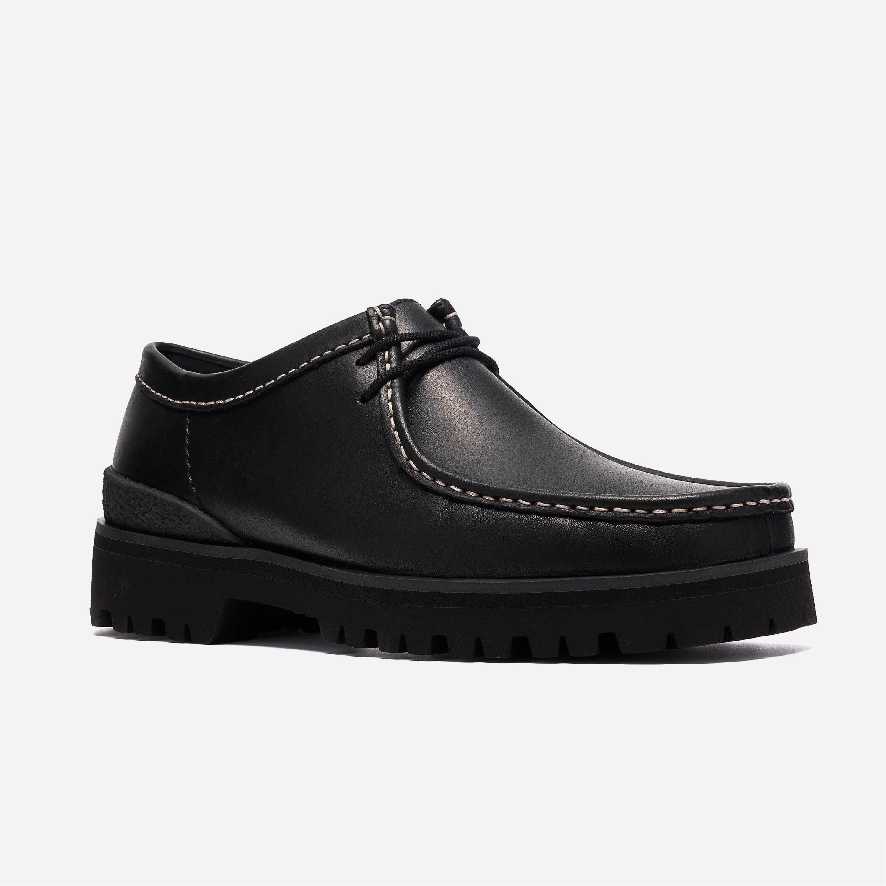 Chaussures Clarks Originals Walla Yukoner - Black Leather