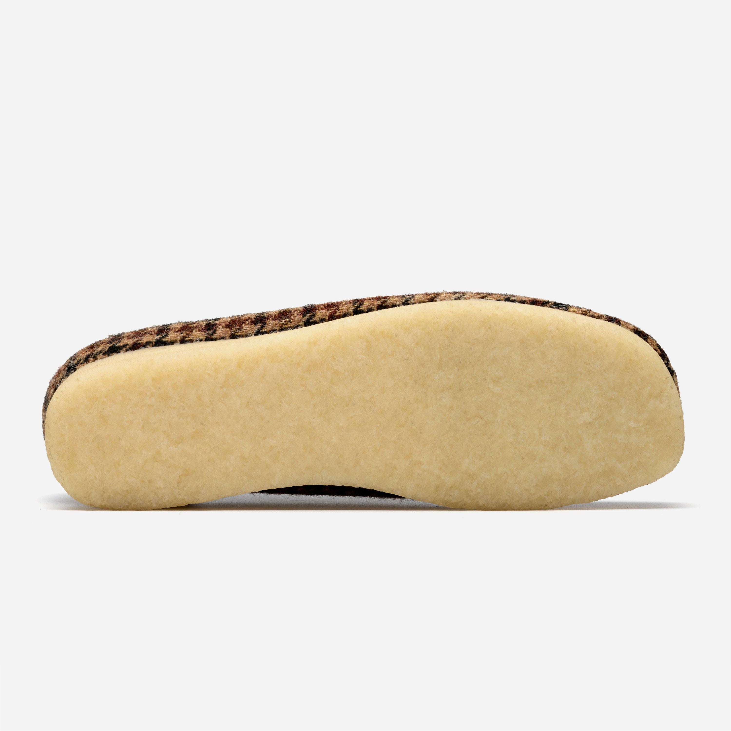 Clarks Originals - Wallabee Harris Tweed Pack - Brown