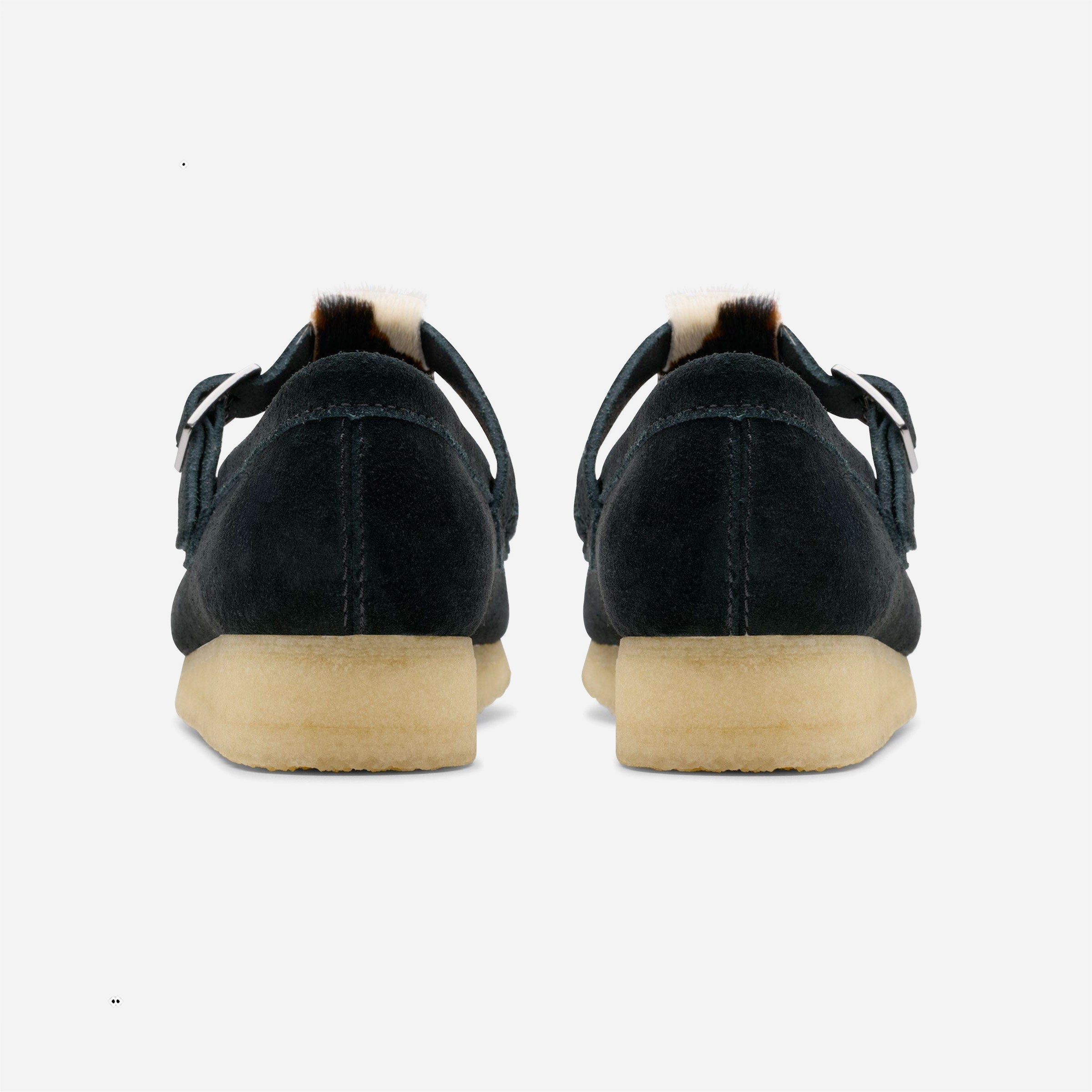 Clarks Originals - Wallabee T Bar Women - Black Interest
