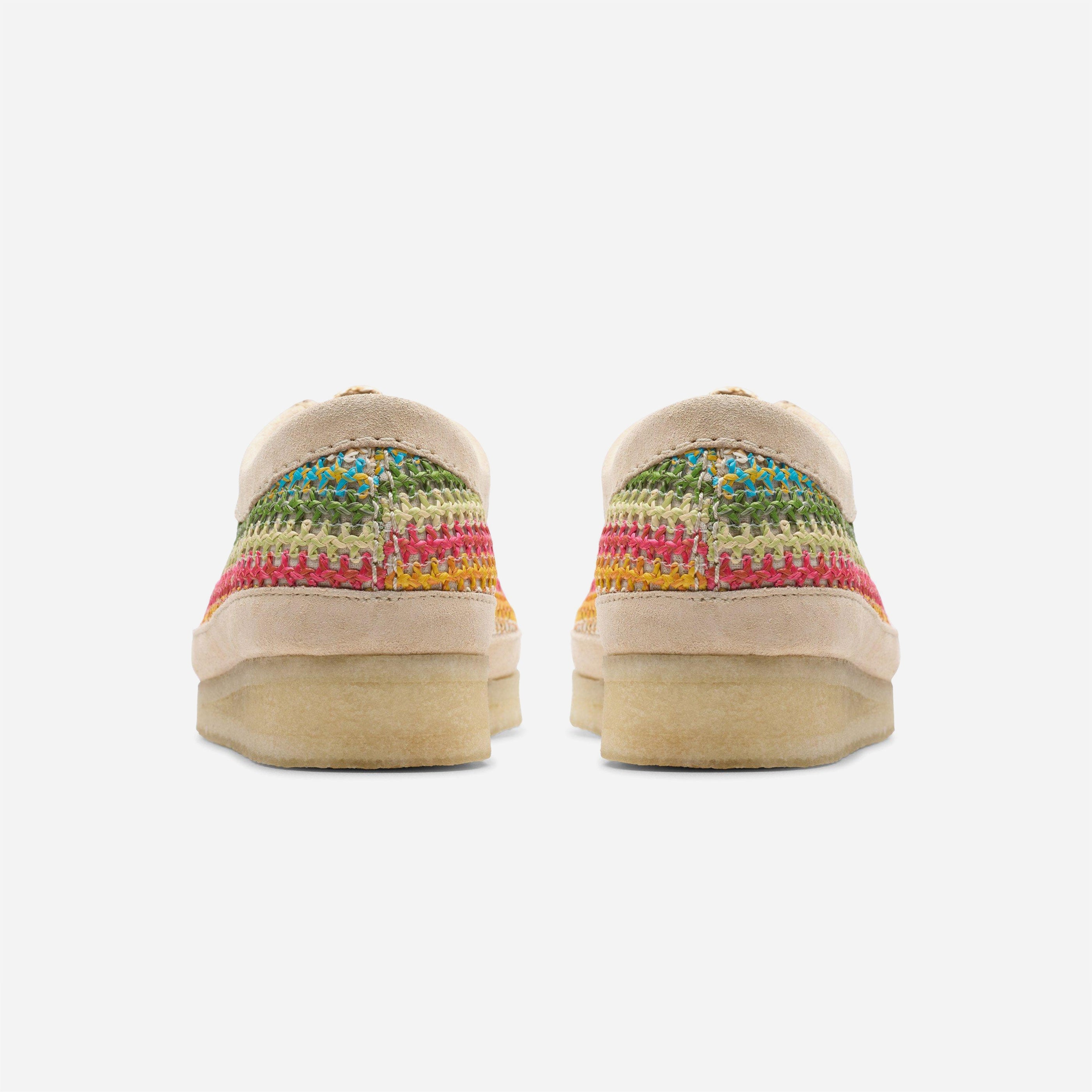 Clarks Originals - Wallabee Womens - Multicolour Raffia