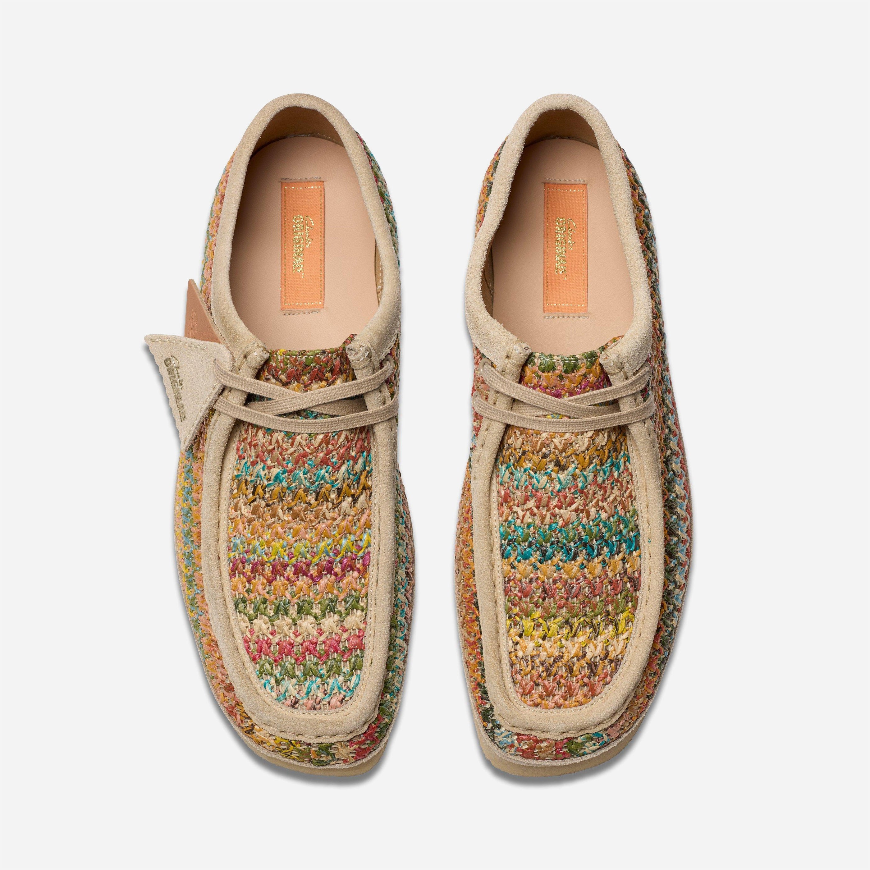 Clarks Originals - Wallabee - Multicolour Raffia