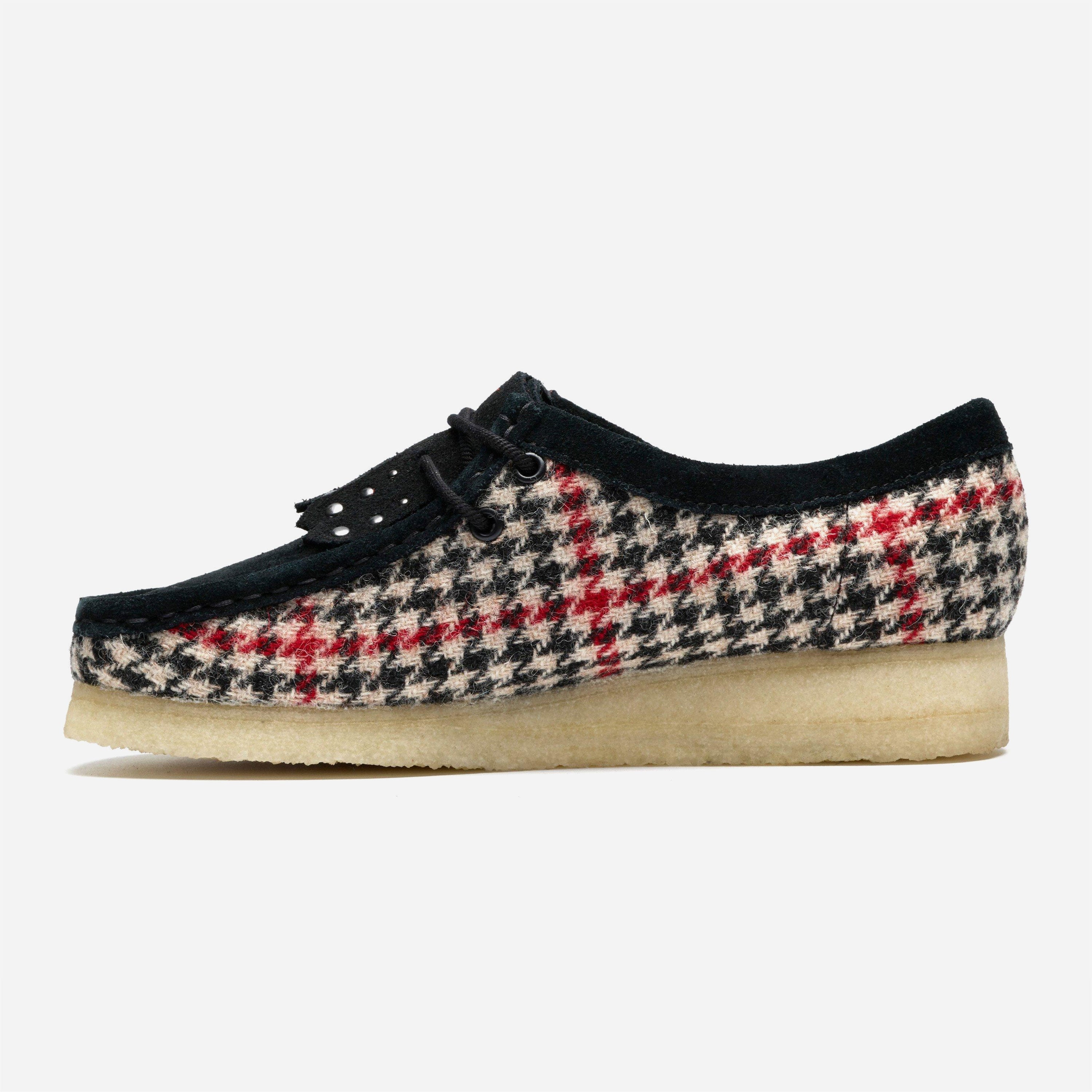 Clarks Originals - Wallabee Women Harris Tweed Pack - Black