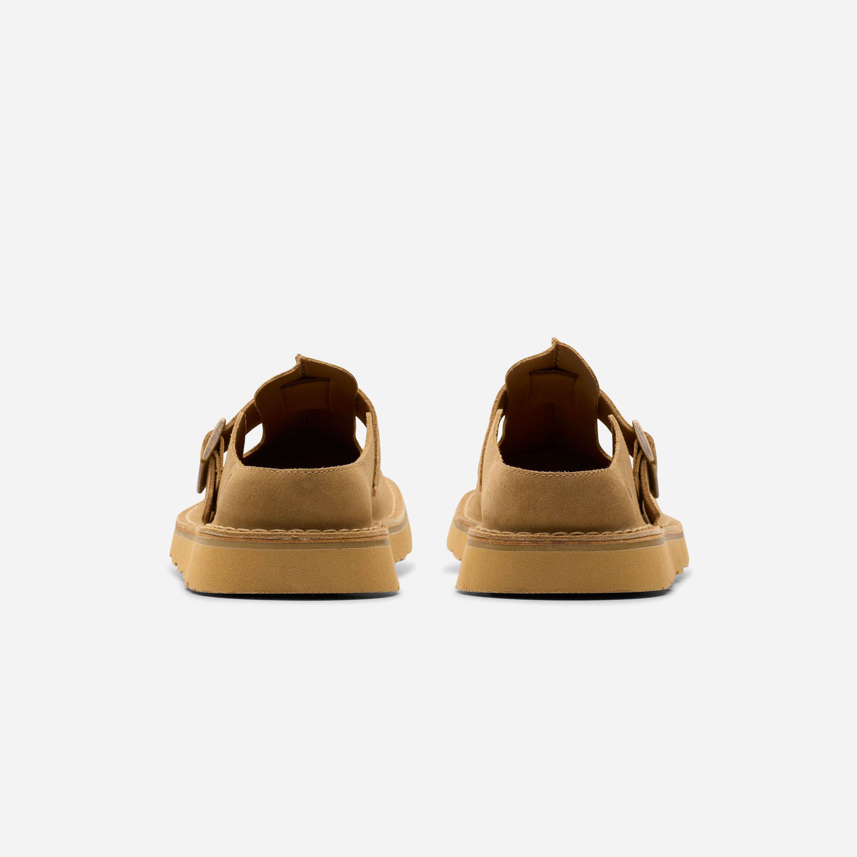 Clarks - Solsbury Mule - Dark Sand Suede