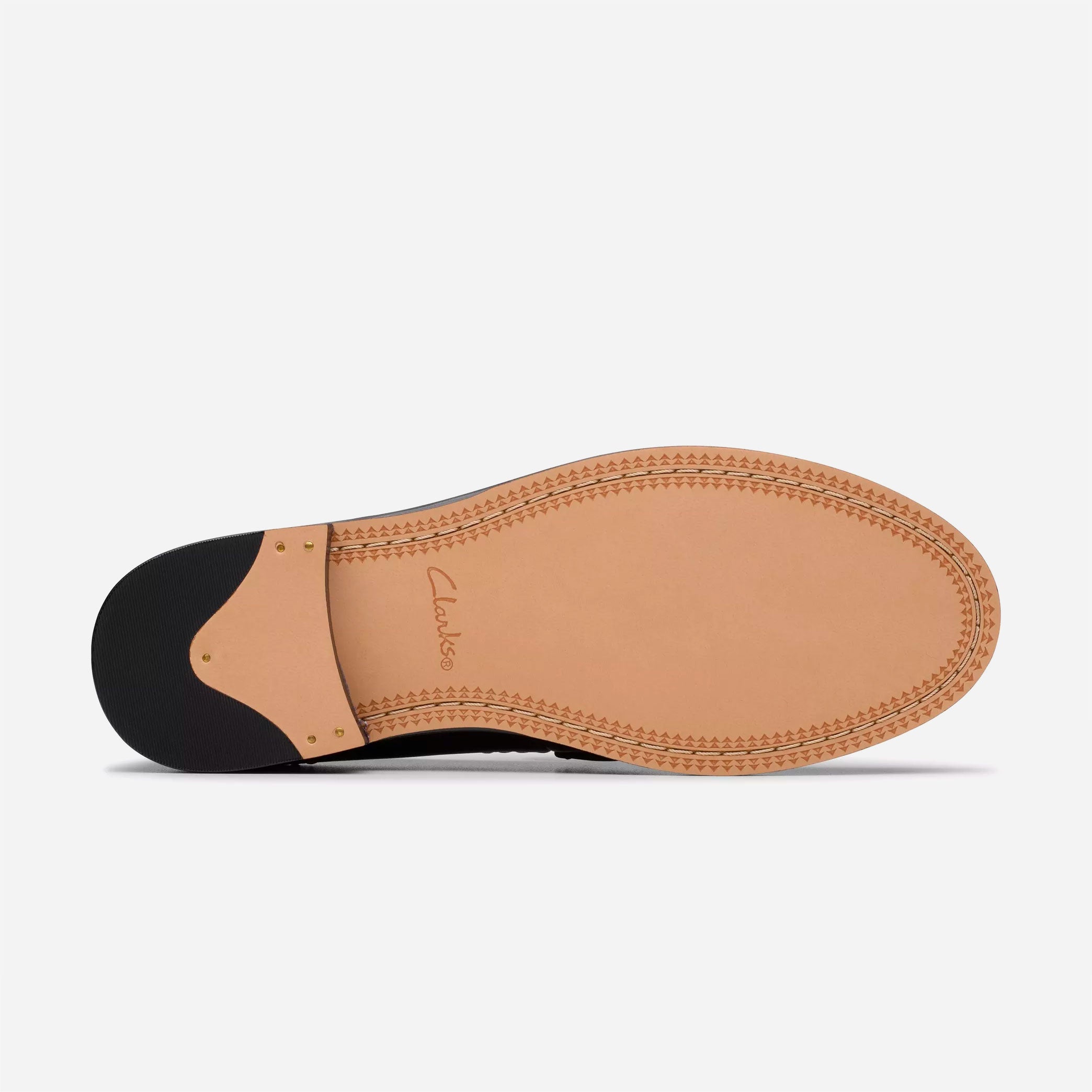 CLARKS ORIGINALS - Straven Edge - Black Combi Leather