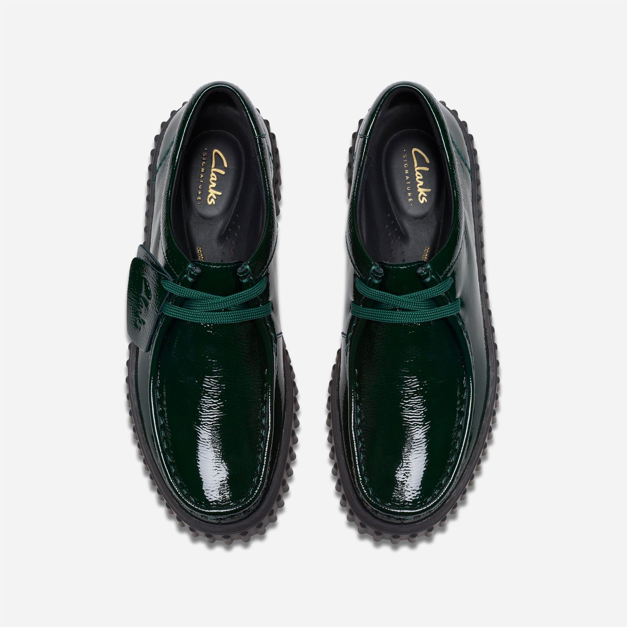 Clarks - Torhill Bee - Green Patent