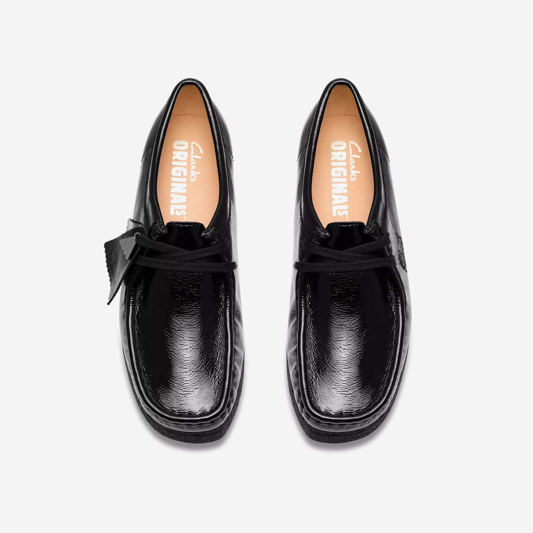 Clarks Originals - Wallabee Womens - Black Patent
