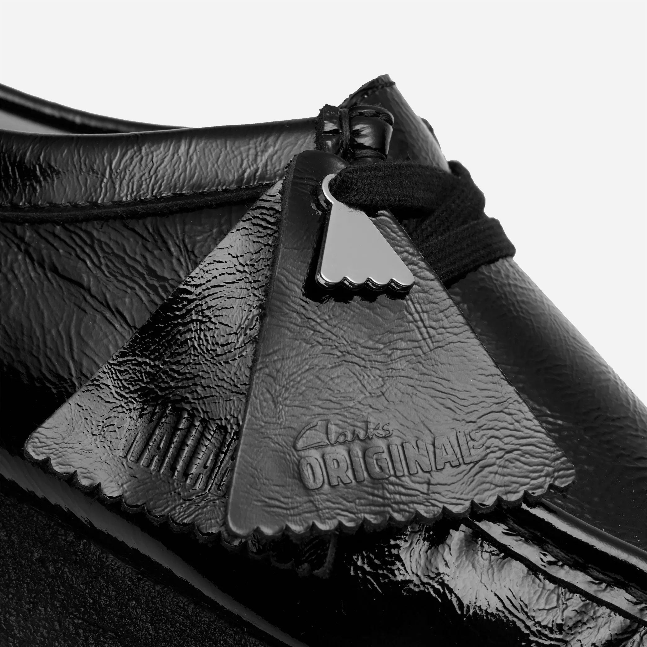 Clarks Originals - Wallabee Womens - Black Patent