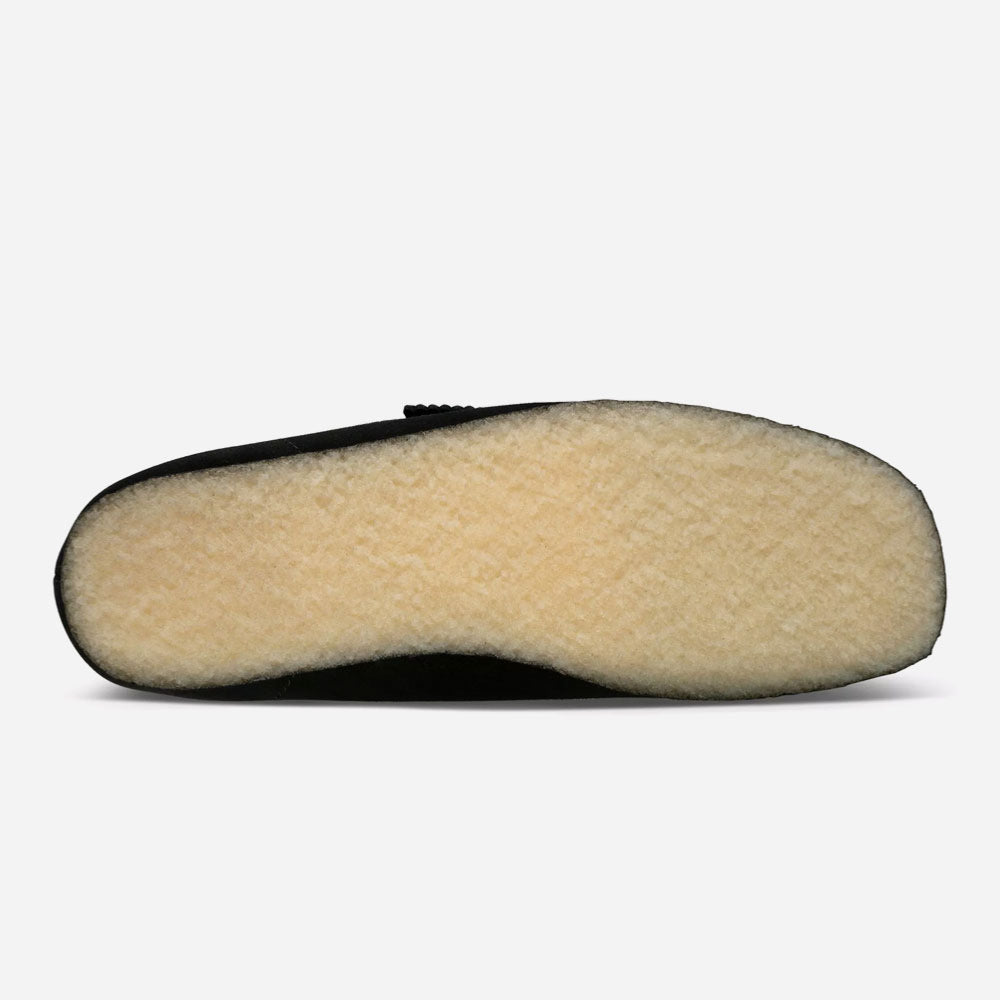 CLARKS ORIGINALS - WALLABEE - Black Suede