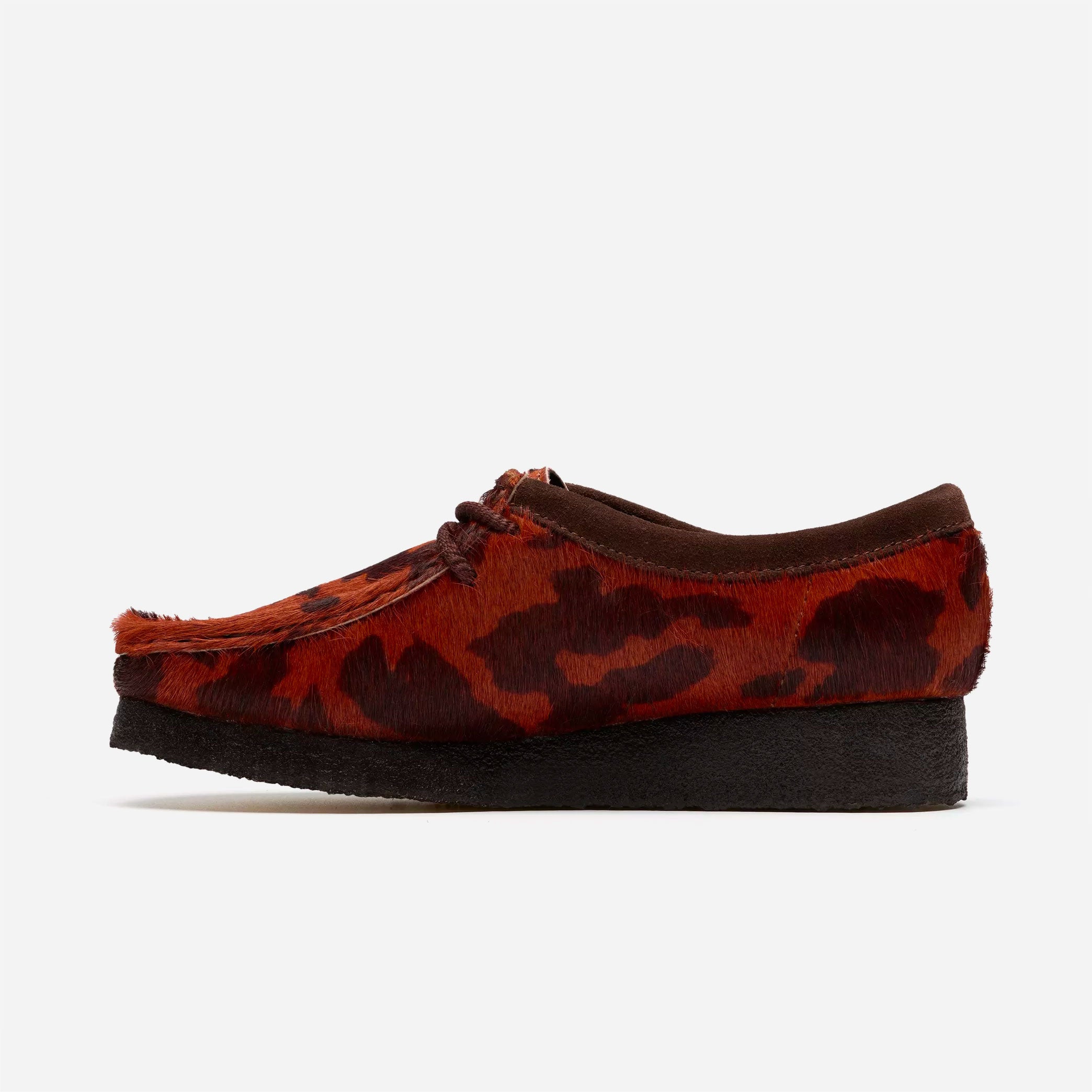 Clarks Originals - Wallabee Women - Brown Cow Print