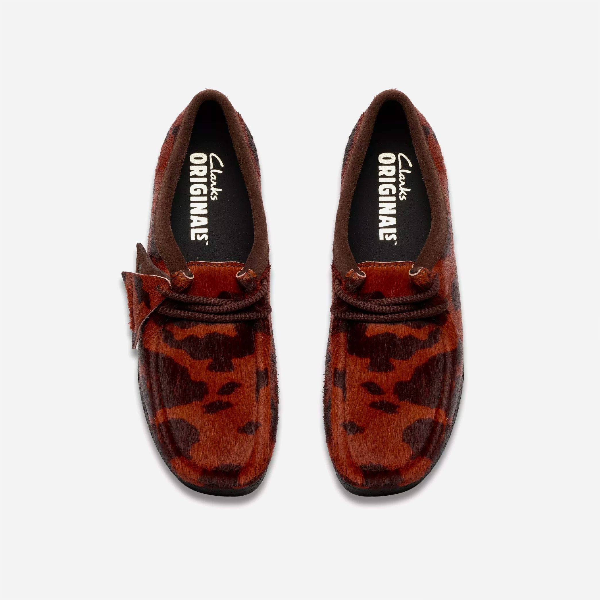 Clarks Originals - Wallabee Women - Brown Cow Print