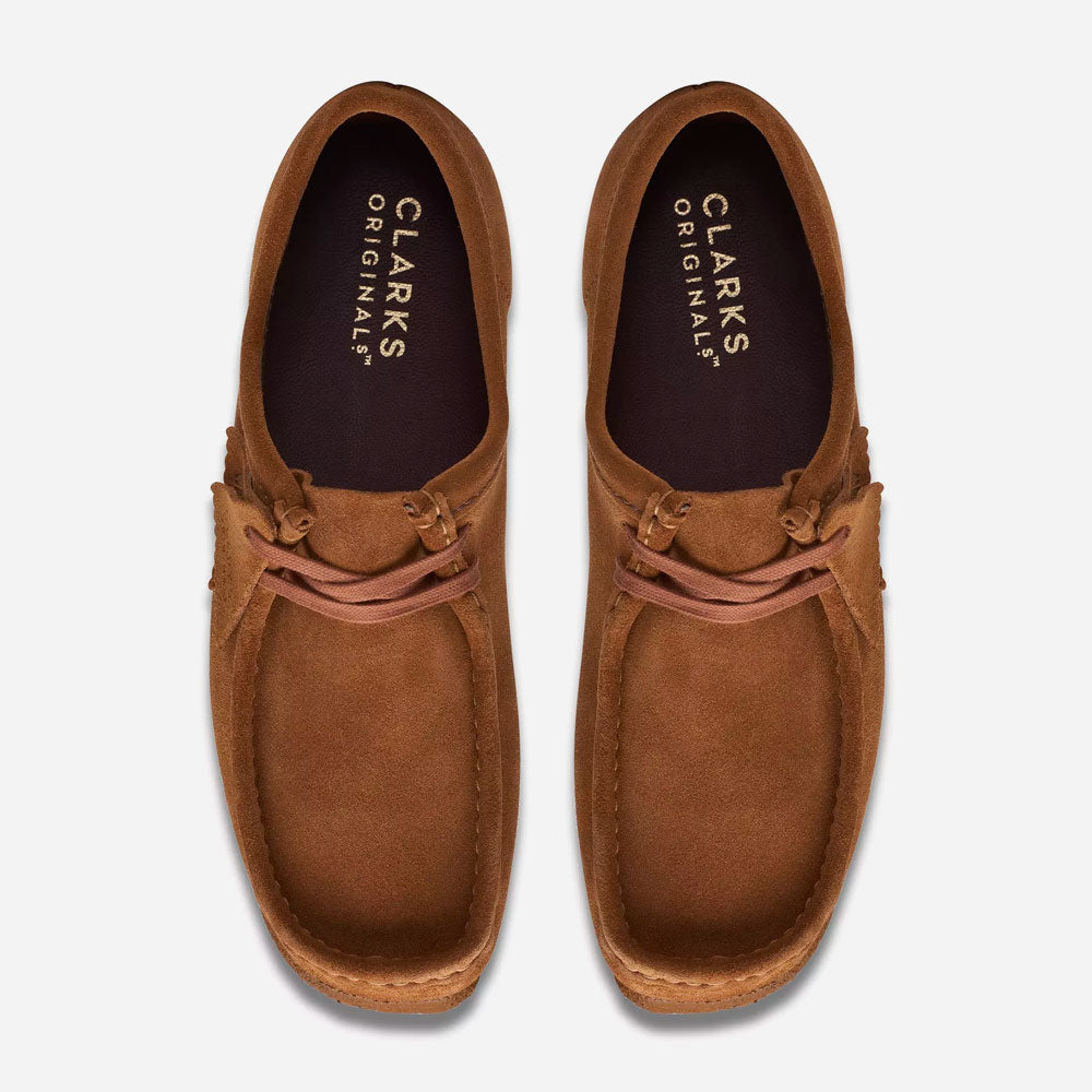 CLARKS ORIGINALS - WALLABEE - Cola